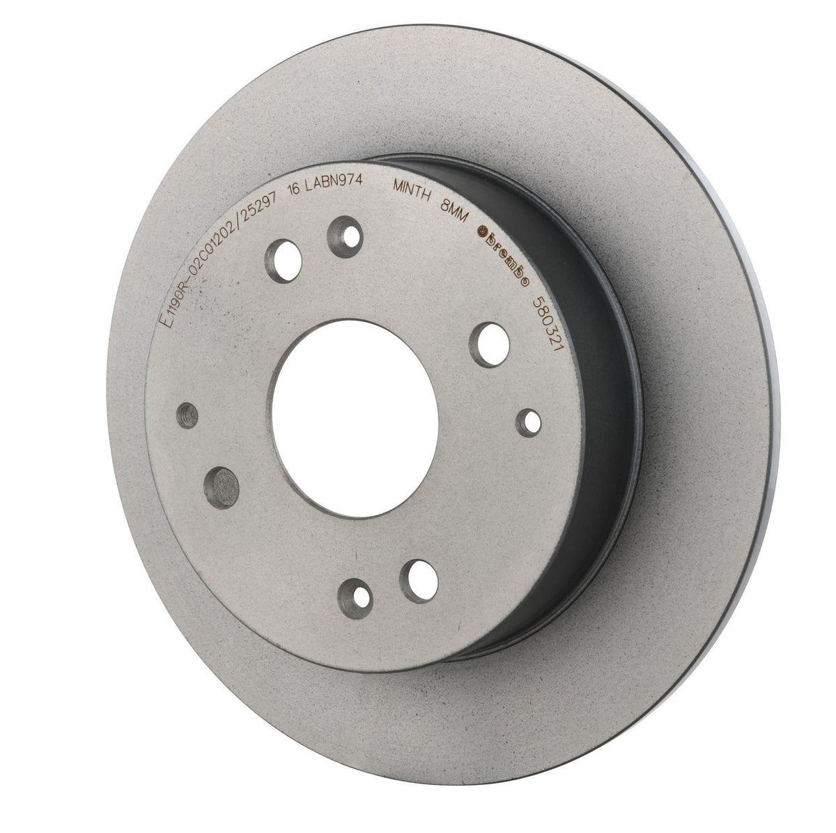 PRIME UV Coated Rear Disc Brake Rotor - 08.5803.21_09