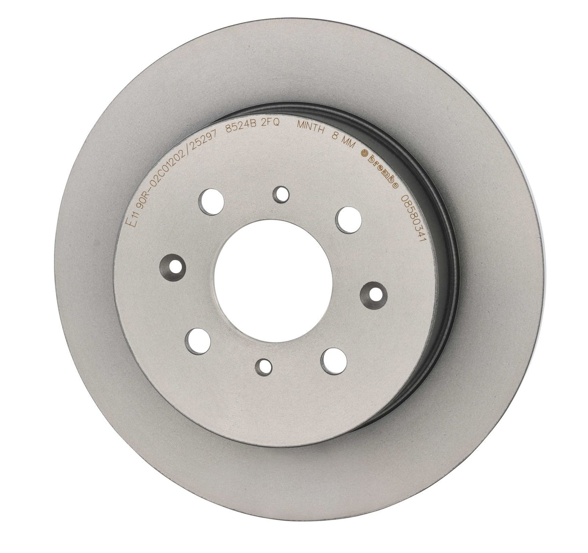 PRIME UV Coated Rear Disc Brake Rotor - 08.5803.41_08