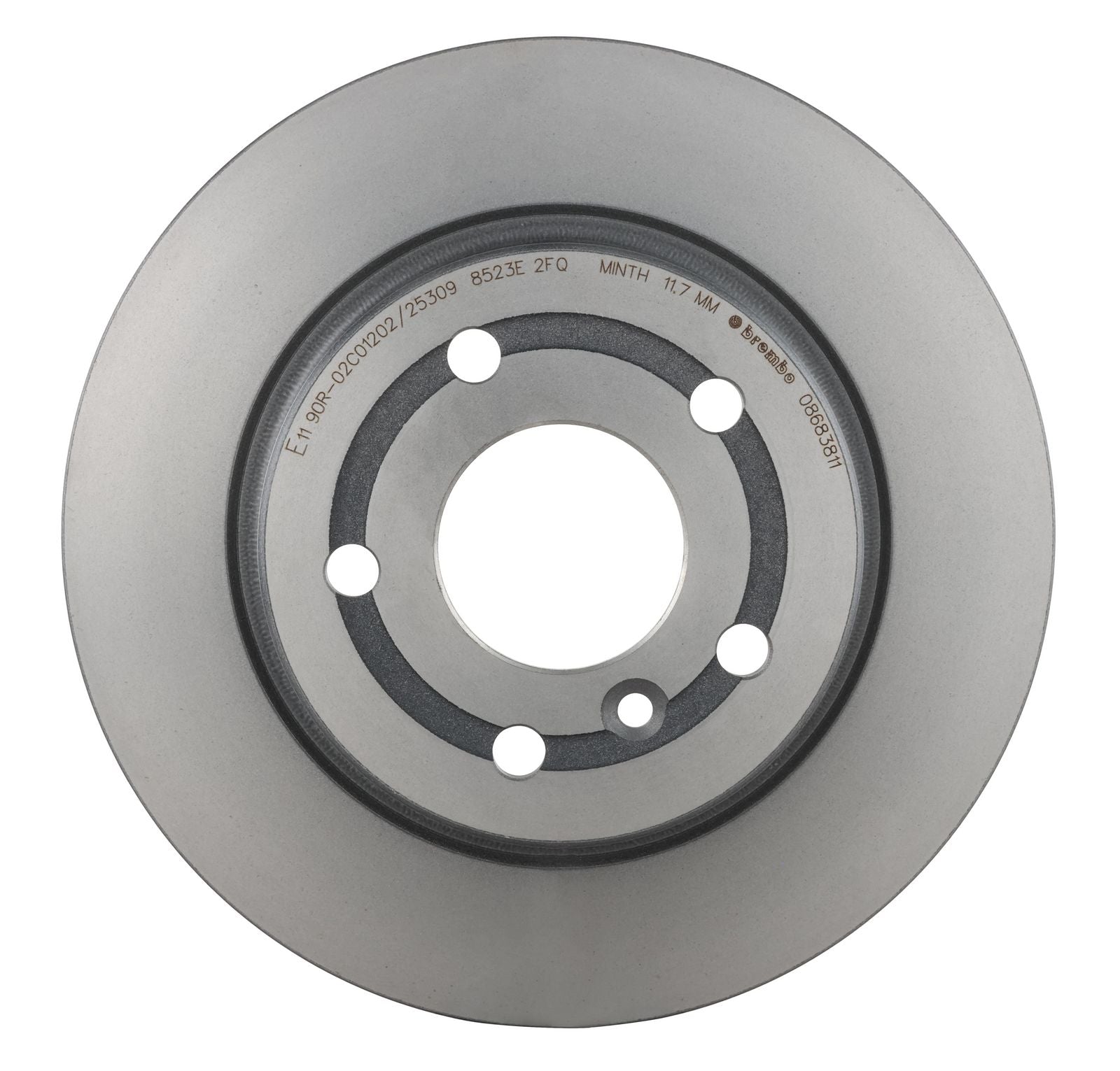 PRIME UV Coated Rear Disc Brake Rotor - 08.6838.11_07