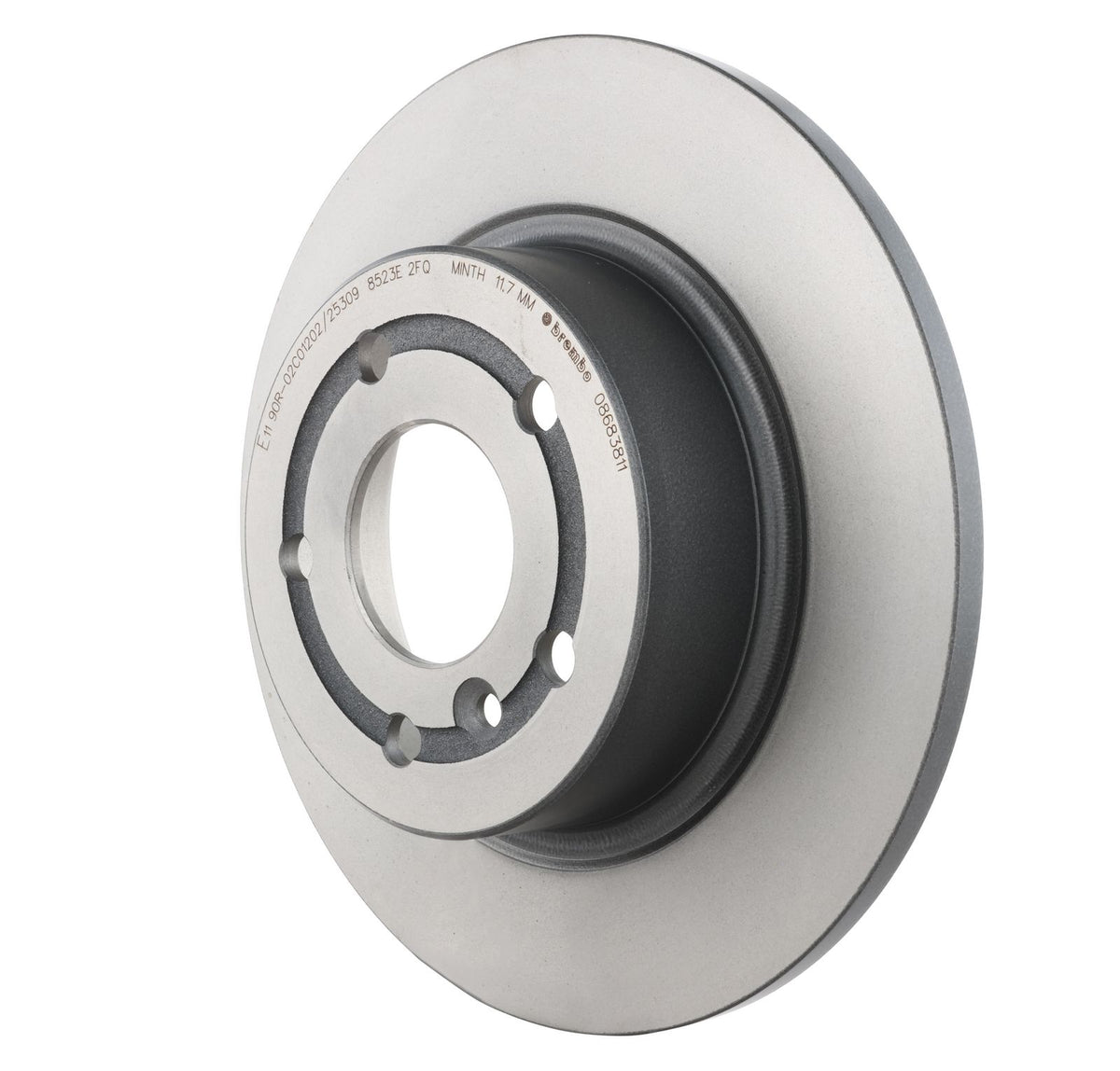 PRIME UV Coated Rear Disc Brake Rotor - 08.6838.11_10