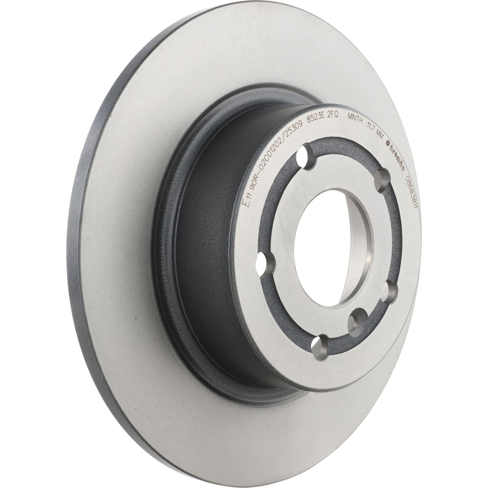 PRIME UV Coated Rear Disc Brake Rotor - 08.6838.11_02