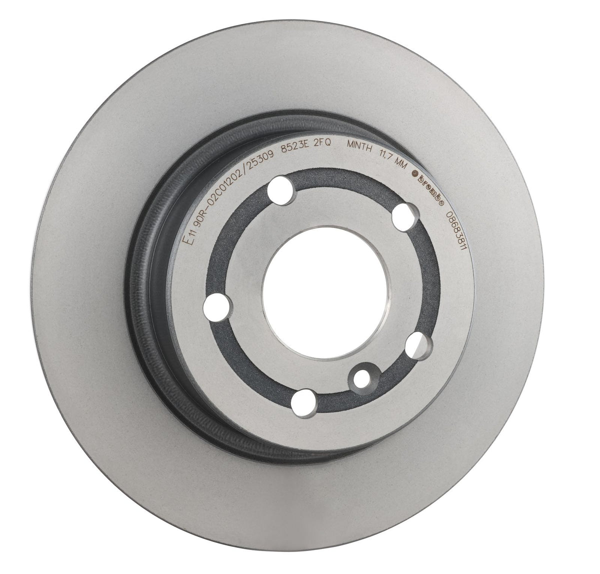 PRIME UV Coated Rear Disc Brake Rotor - 08.6838.11_30
