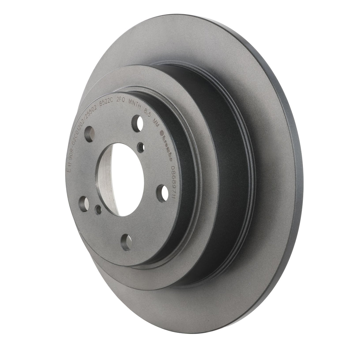 PRIME UV Coated Rear Disc Brake Rotor - 08.6897.11_09