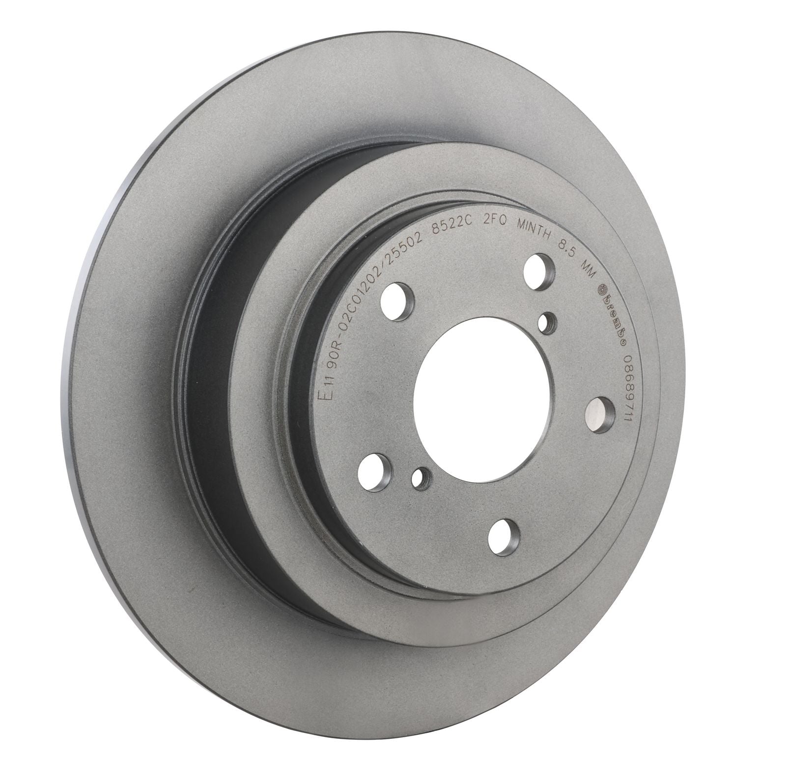 PRIME UV Coated Rear Disc Brake Rotor - 08.6897.11_28