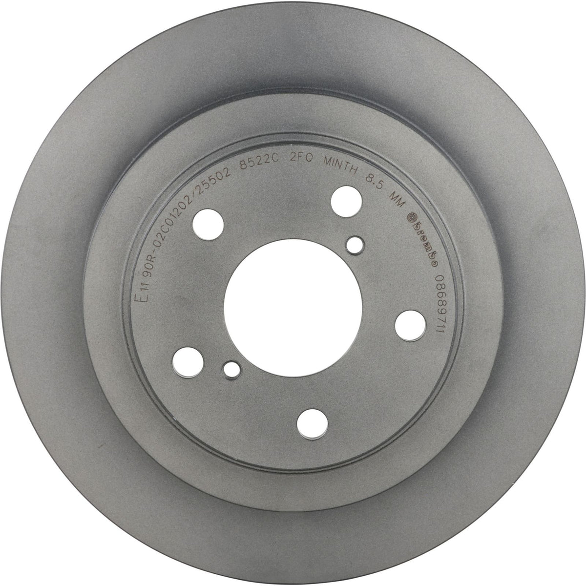 PRIME UV Coated Rear Disc Brake Rotor - 08.6897.11_01