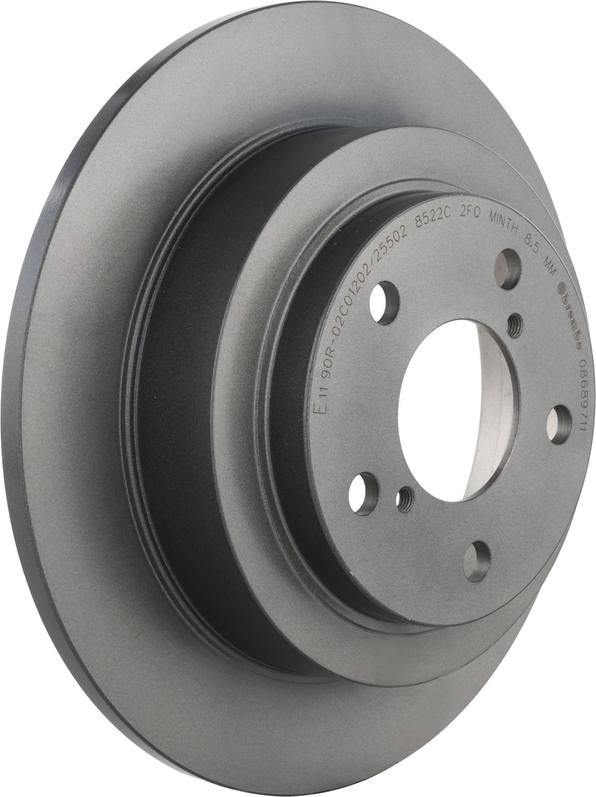 PRIME UV Coated Rear Disc Brake Rotor - 08.6897.11_01