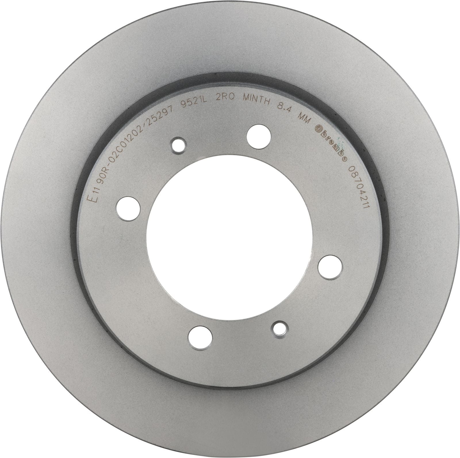 PRIME UV Coated Rear Disc Brake Rotor - 08.7042.11_03