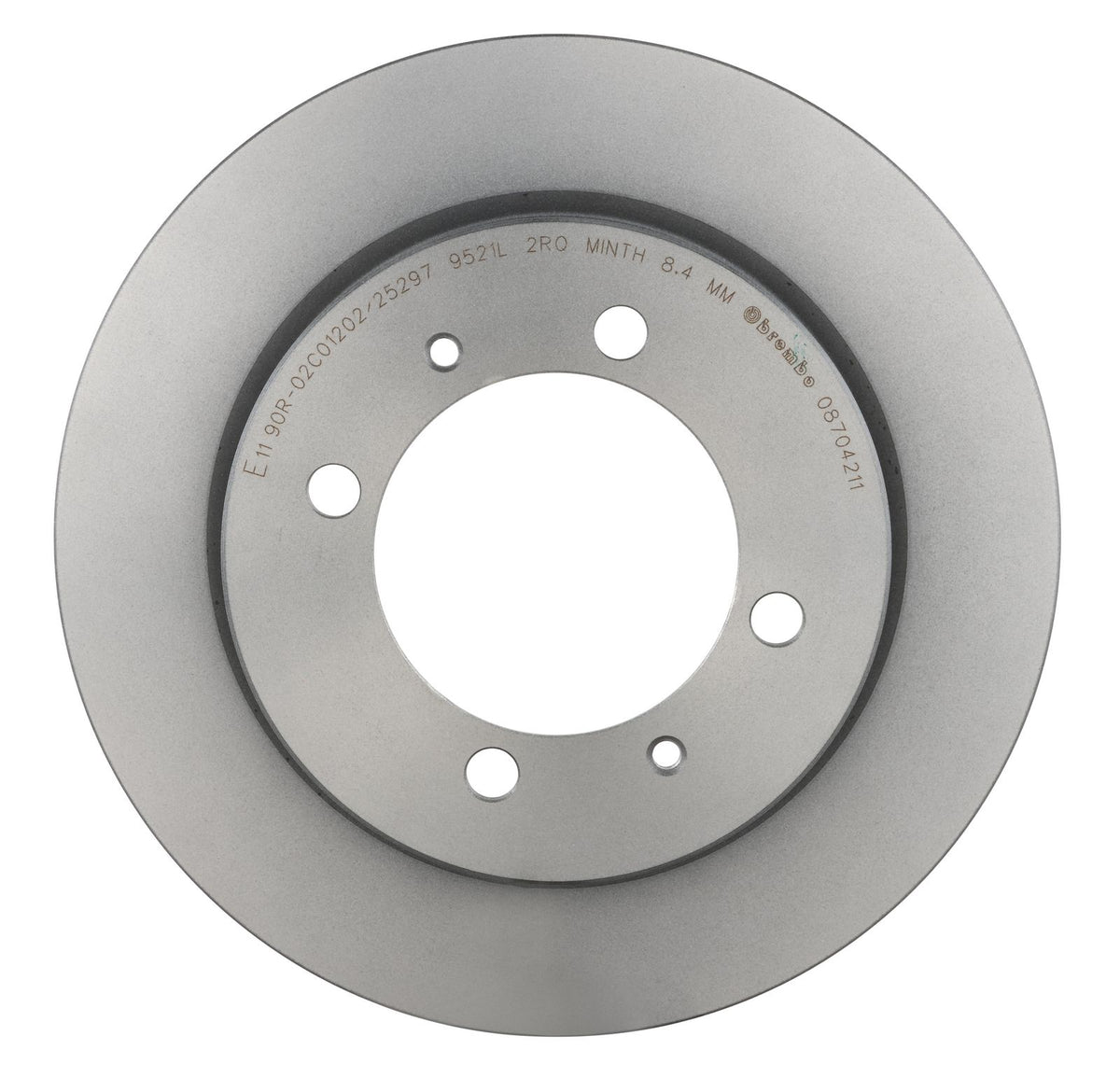 PRIME UV Coated Rear Disc Brake Rotor - 08.7042.11_07