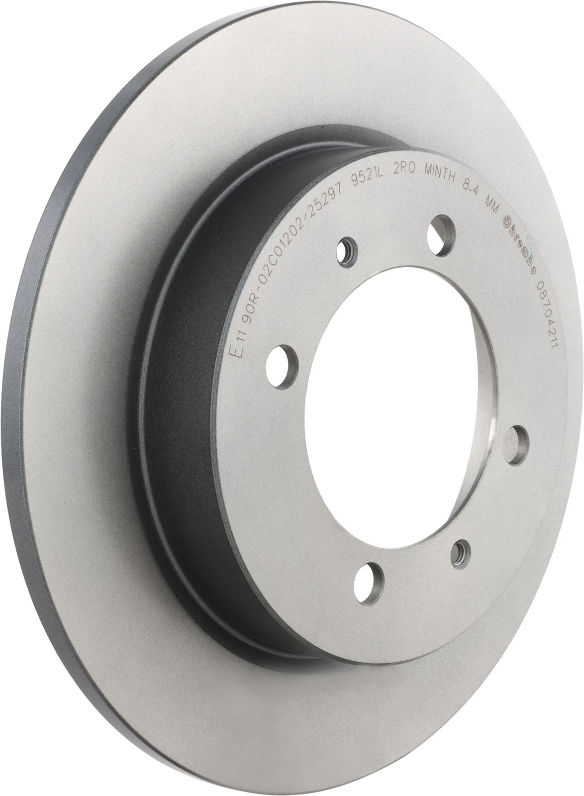 PRIME UV Coated Rear Disc Brake Rotor - 08.7042.11_01