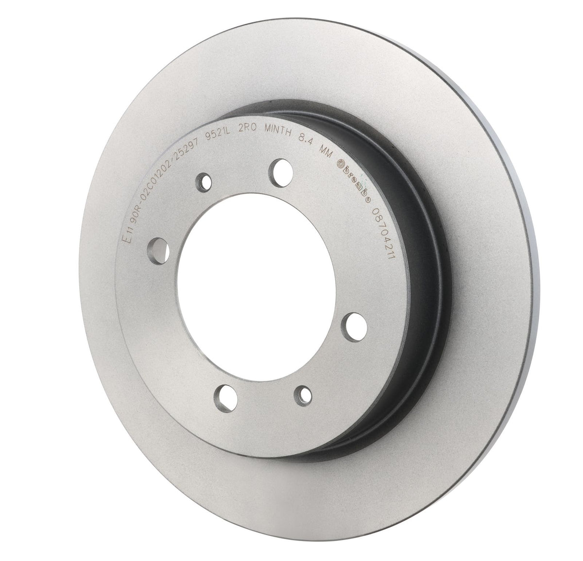 PRIME UV Coated Rear Disc Brake Rotor - 08.7042.11_09