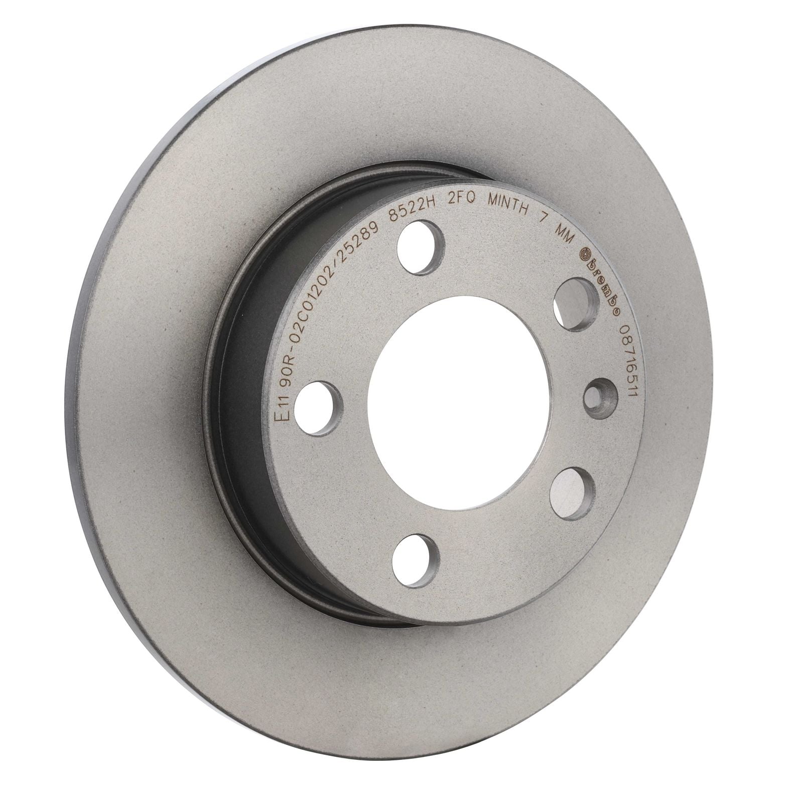 PRIME UV Coated Rear Disc Brake Rotor - 08.7165.11_30