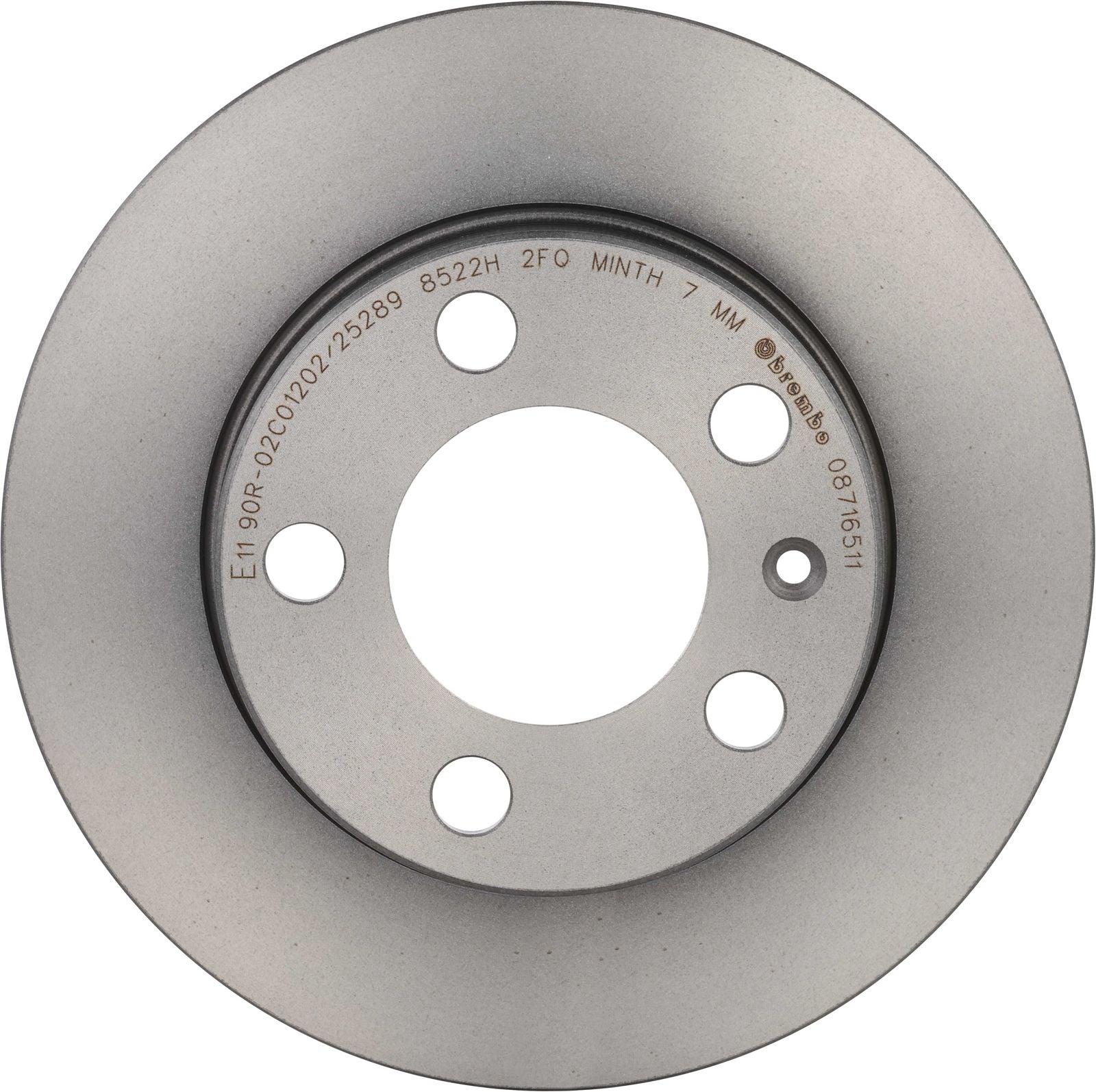 PRIME UV Coated Rear Disc Brake Rotor - 08.7165.11_03
