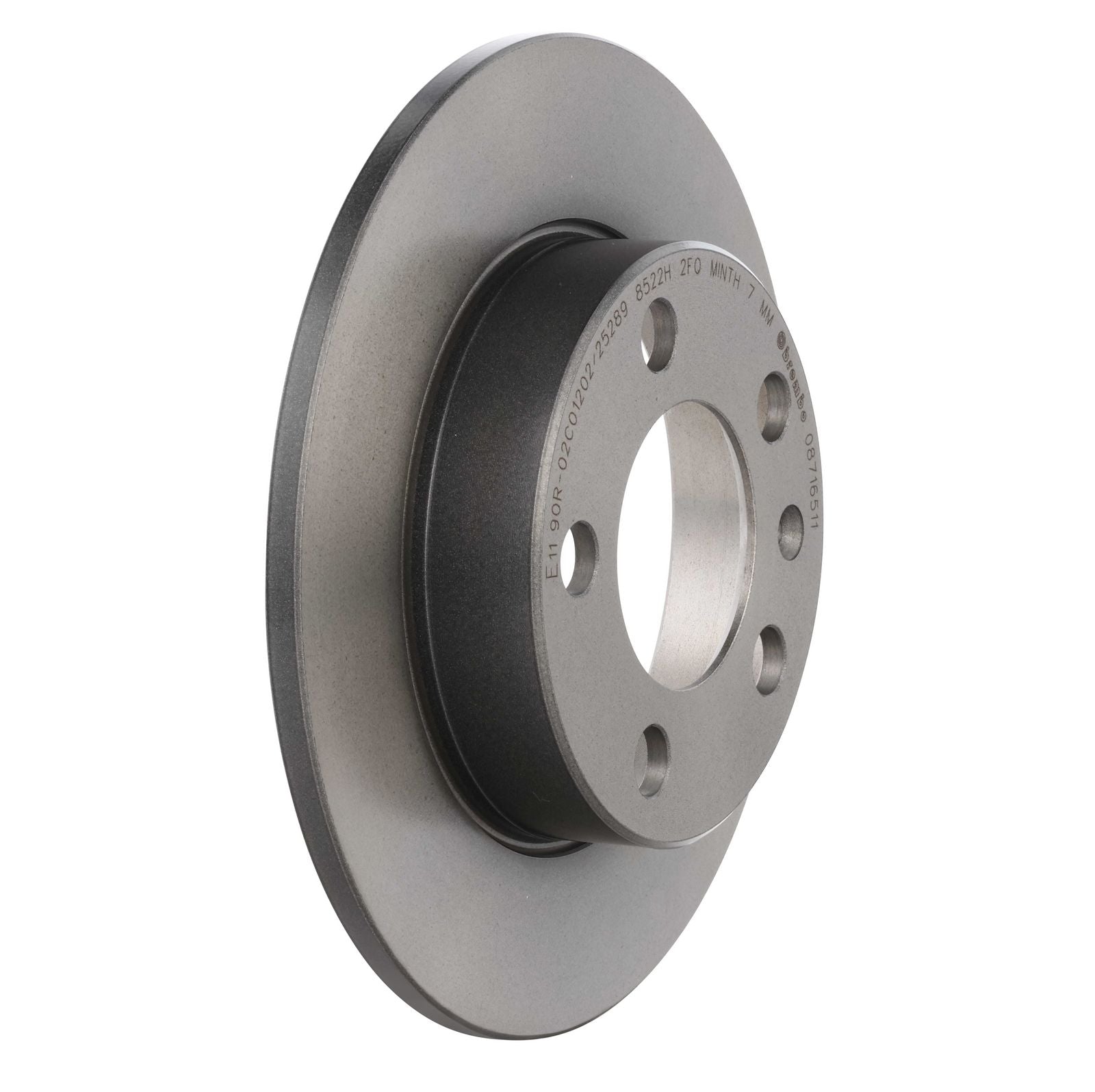 PRIME UV Coated Rear Disc Brake Rotor - 08.7165.11_28