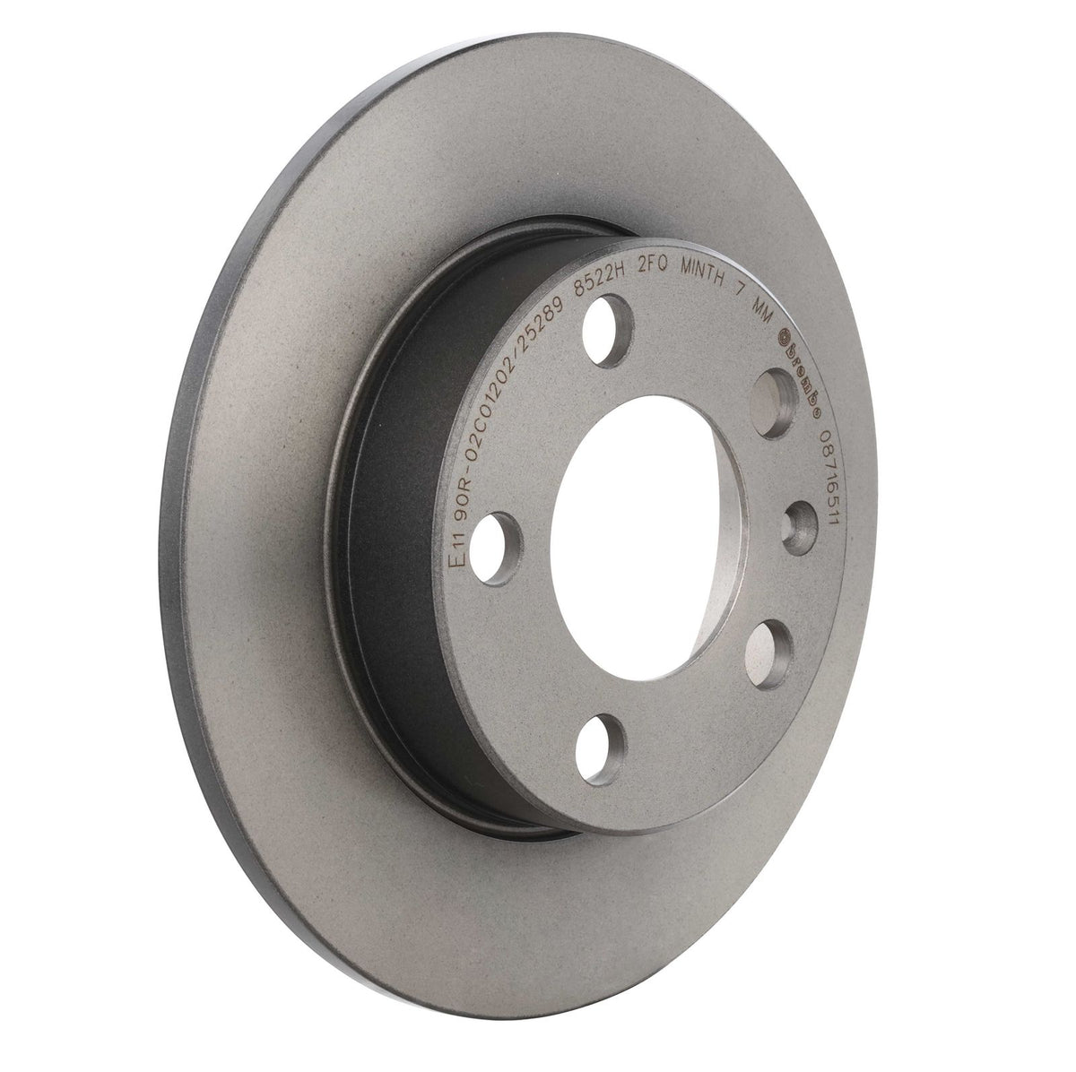 PRIME UV Coated Rear Disc Brake Rotor - 08.7165.11_29