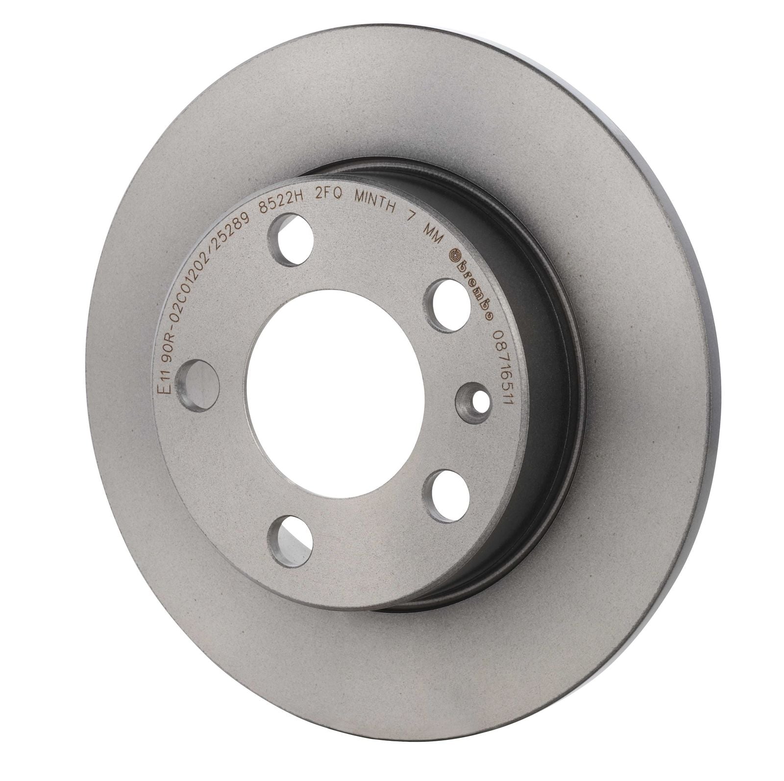 PRIME UV Coated Rear Disc Brake Rotor - 08.7165.11_10