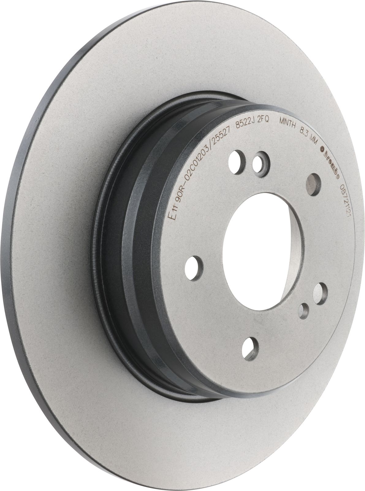 PRIME UV Coated Rear Disc Brake Rotor - 08.7211.21_01
