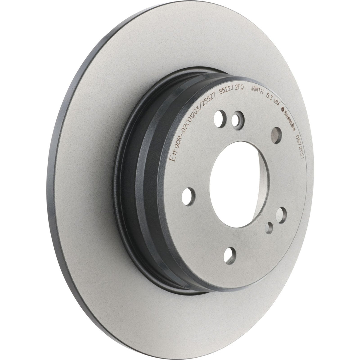 PRIME UV Coated Rear Disc Brake Rotor - 08.7211.21_04
