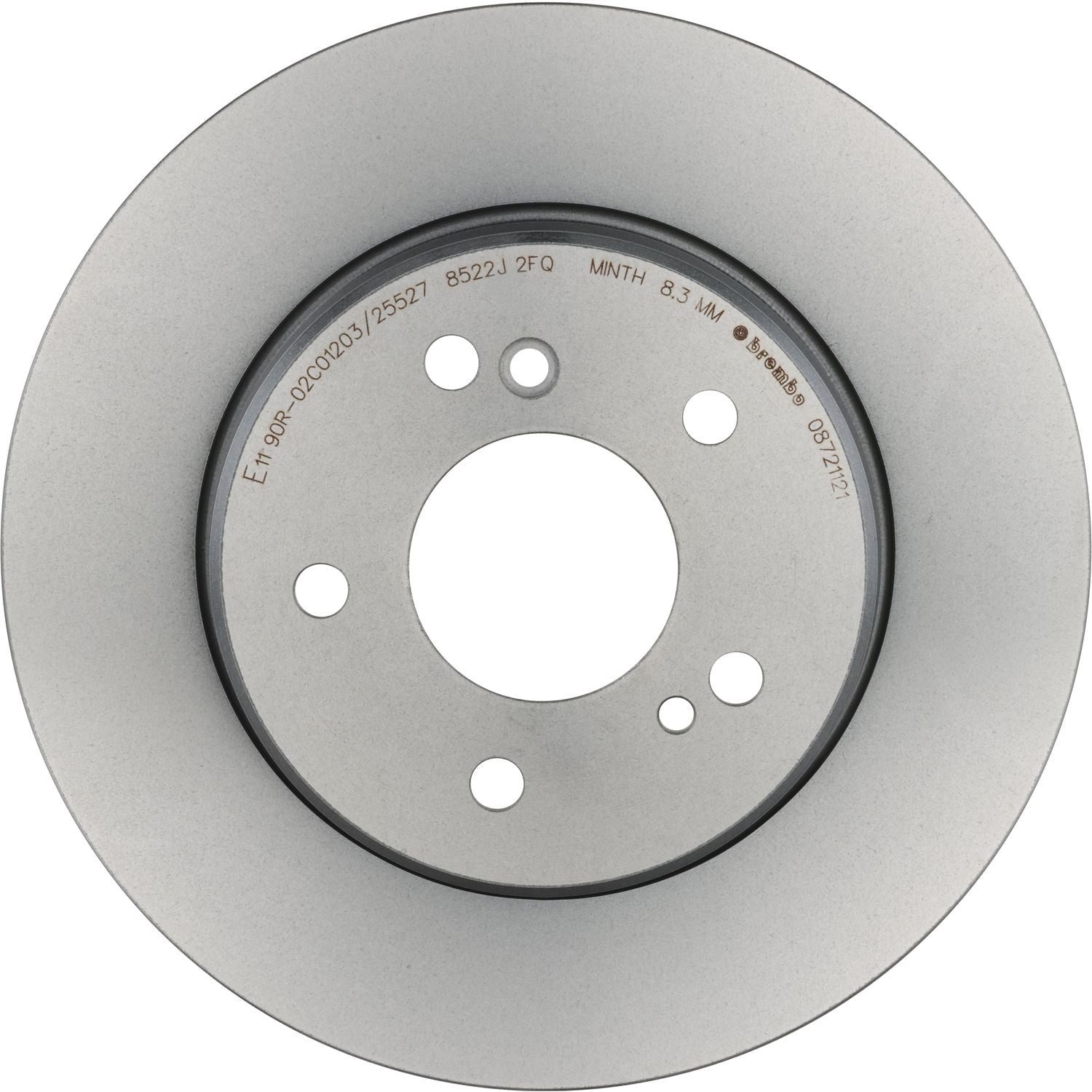 PRIME UV Coated Rear Disc Brake Rotor - 08.7211.21_01