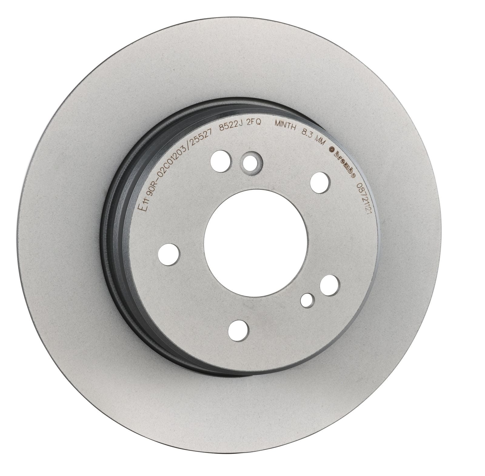 PRIME UV Coated Rear Disc Brake Rotor - 08.7211.21_31