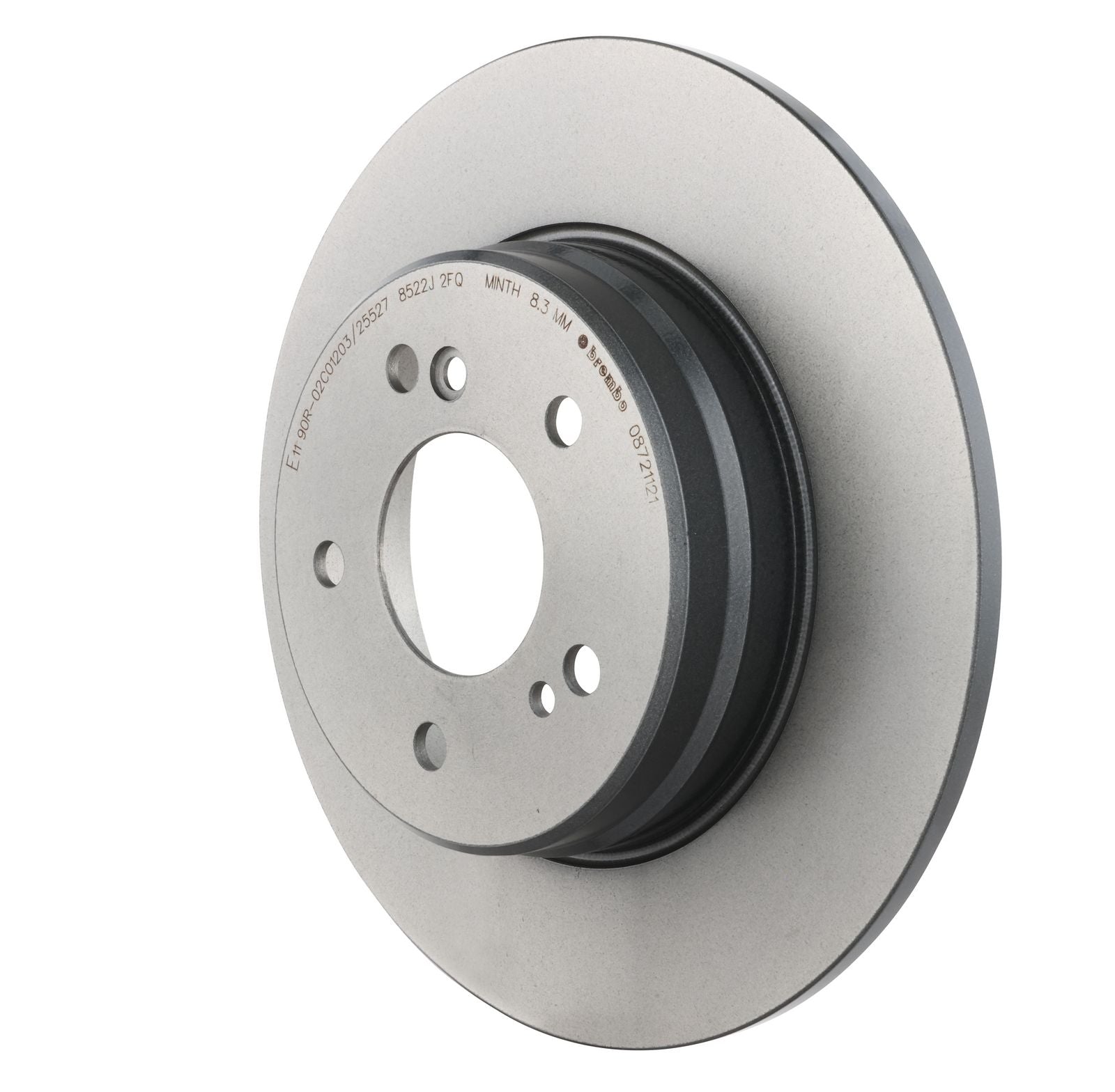 PRIME UV Coated Rear Disc Brake Rotor - 08.7211.21_11