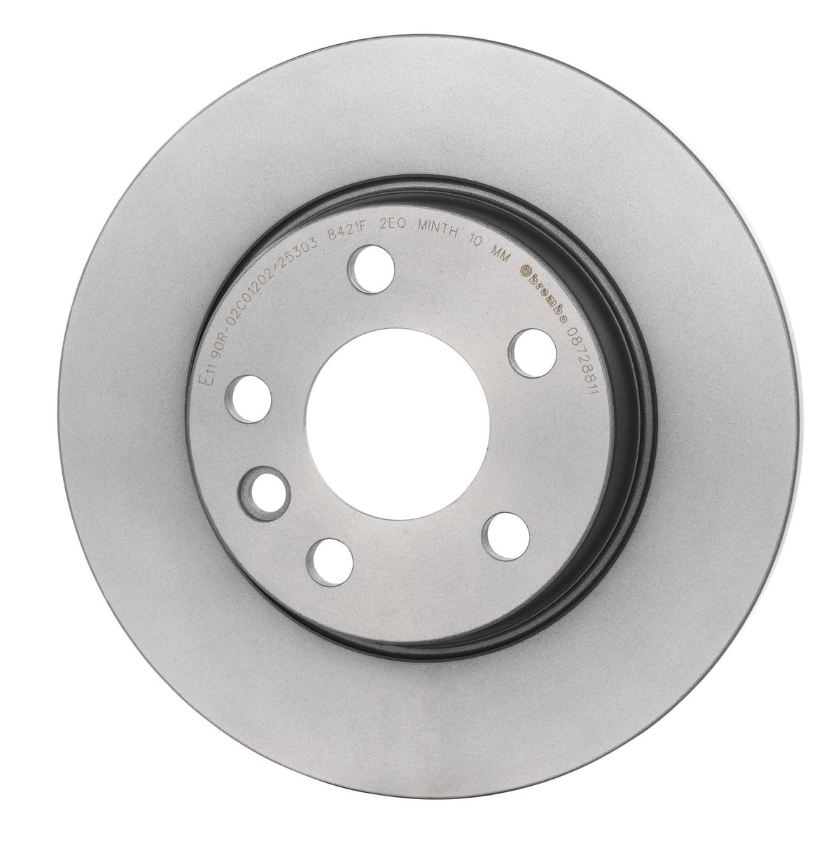 PRIME UV Coated Rear Disc Brake Rotor - 08.7288.11_08