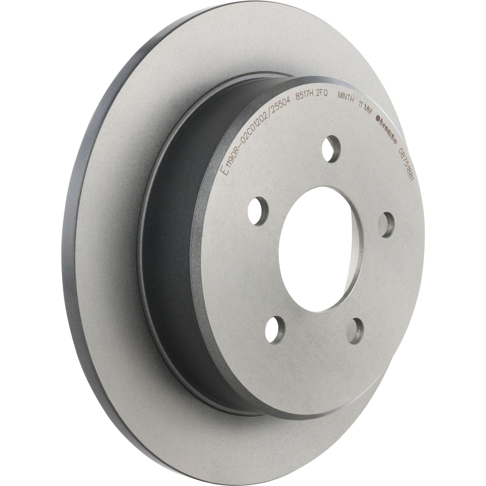 PRIME UV Coated Rear Disc Brake Rotor - 08.7518.81_03