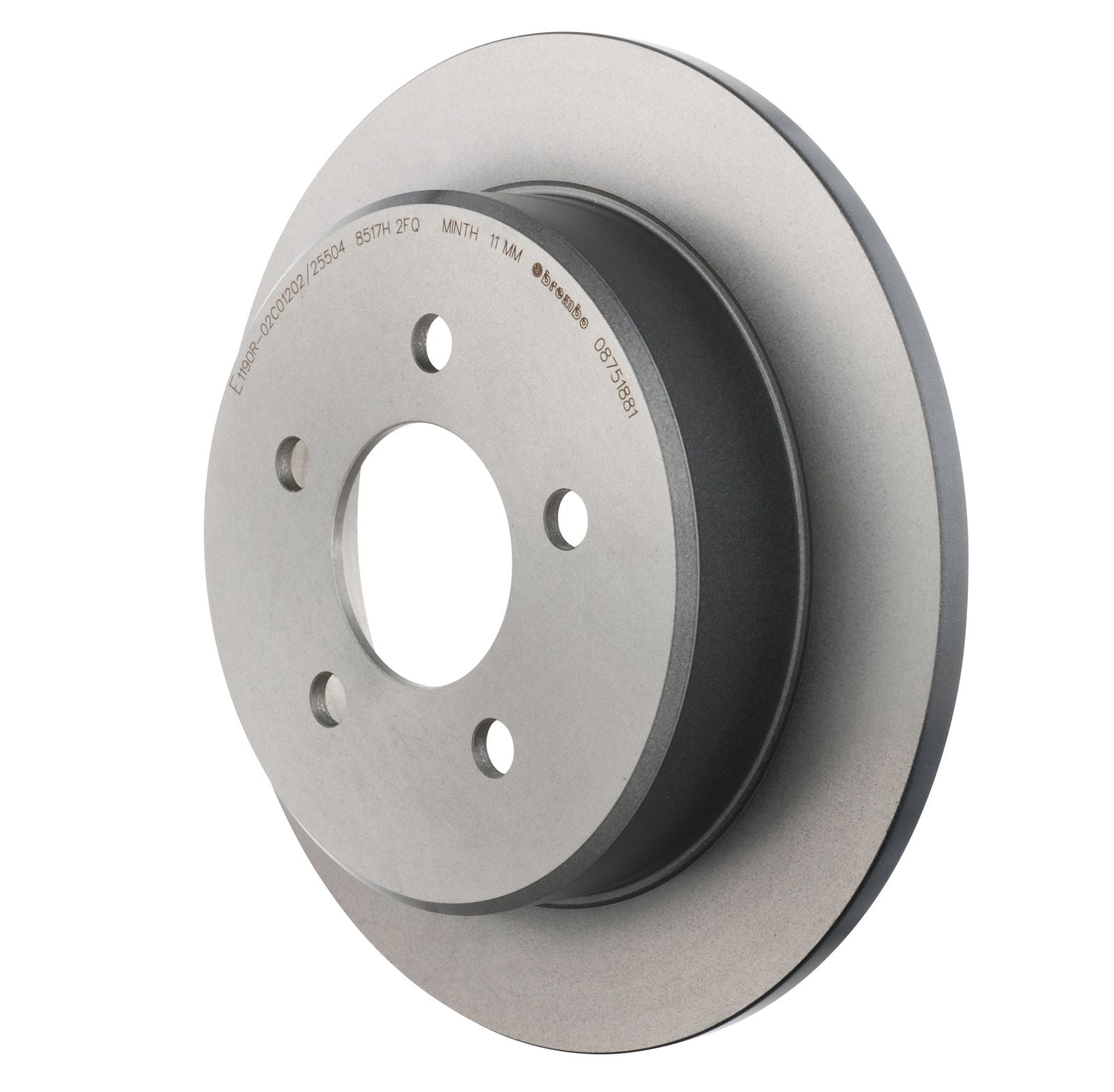 PRIME UV Coated Rear Disc Brake Rotor - 08.7518.81_10
