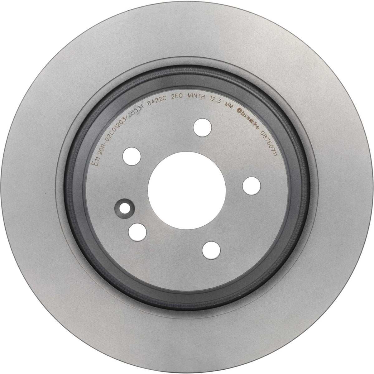 PRIME UV Coated Rear Disc Brake Rotor - 08.7607.11_04