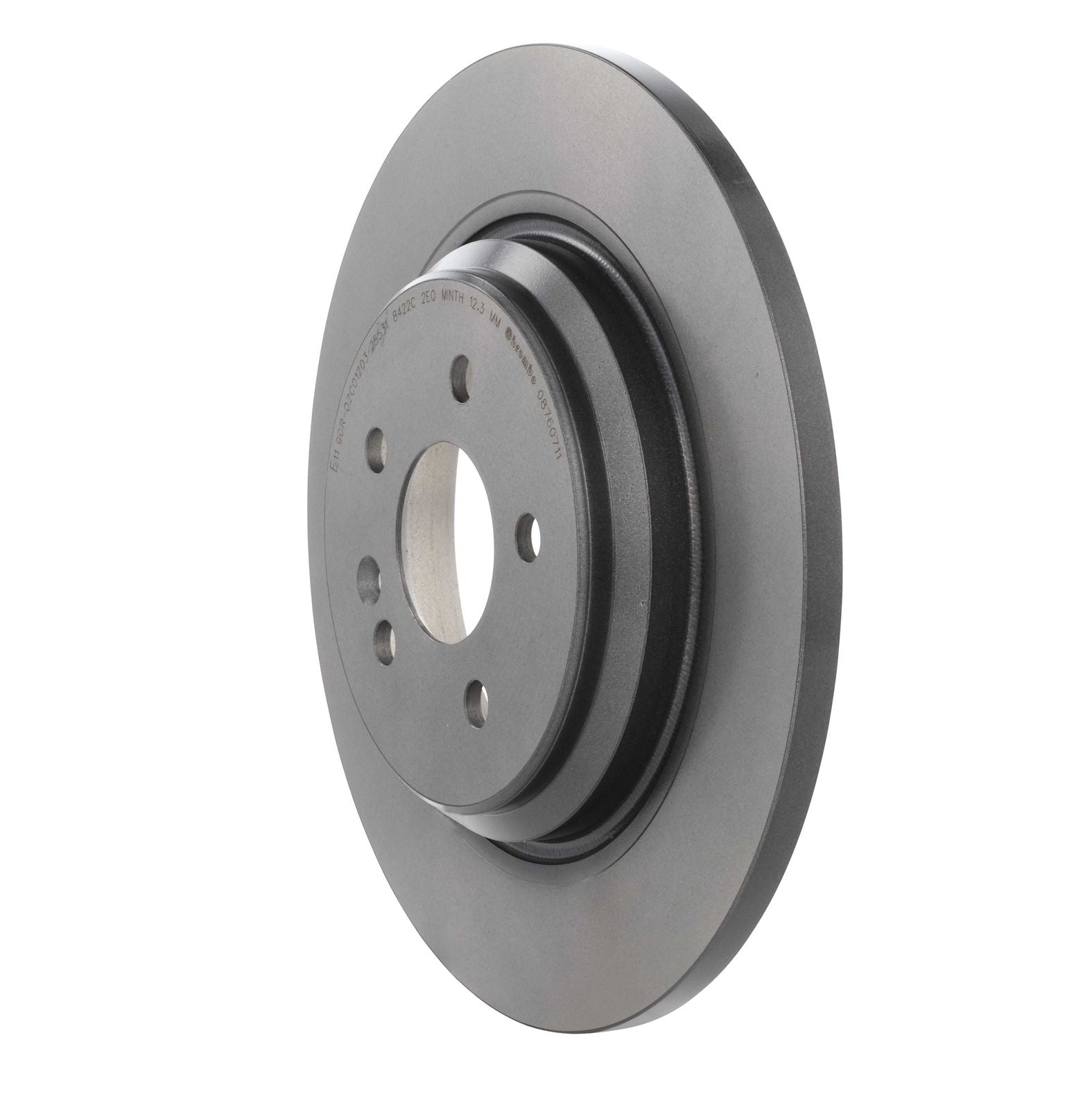 PRIME UV Coated Rear Disc Brake Rotor - 08.7607.11_11