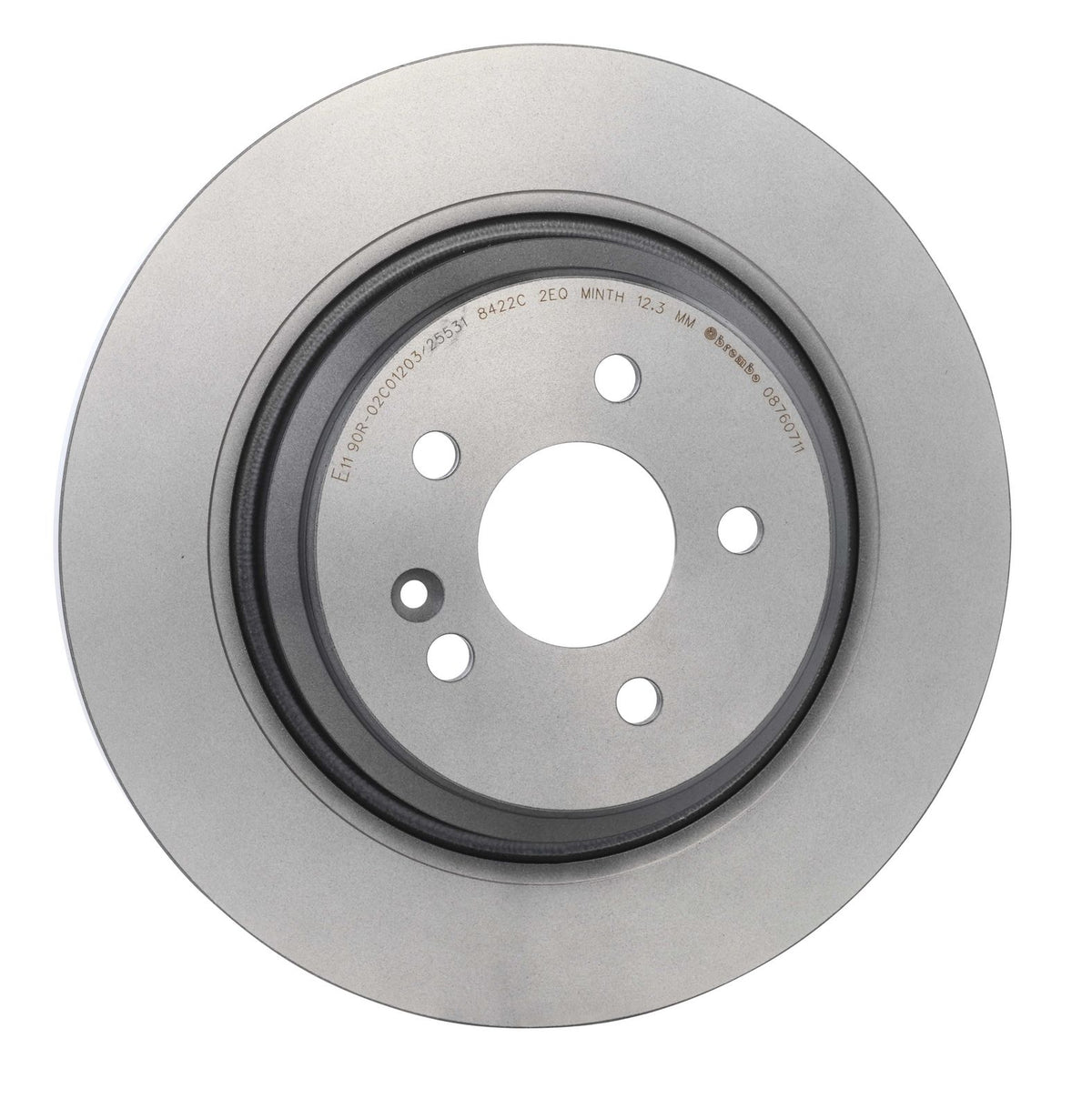 PRIME UV Coated Rear Disc Brake Rotor - 08.7607.11_30