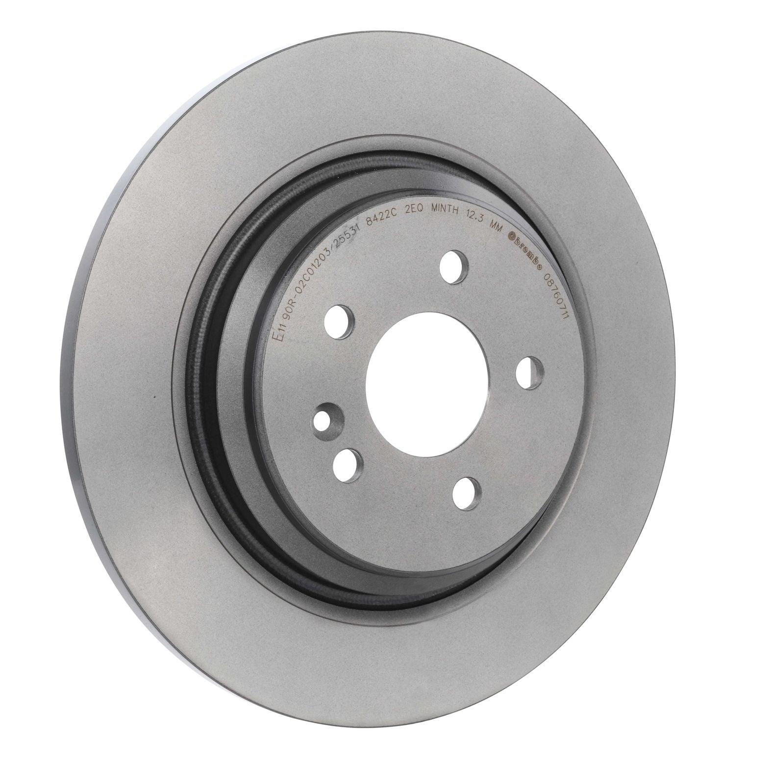 PRIME UV Coated Rear Disc Brake Rotor - 08.7607.11_29