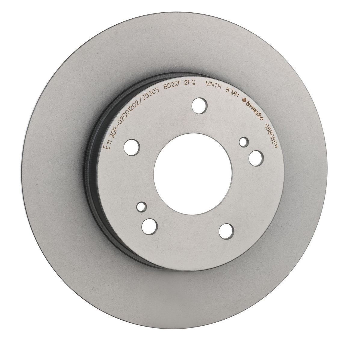 PRIME UV Coated Rear Disc Brake Rotor - 08.8065.11_29