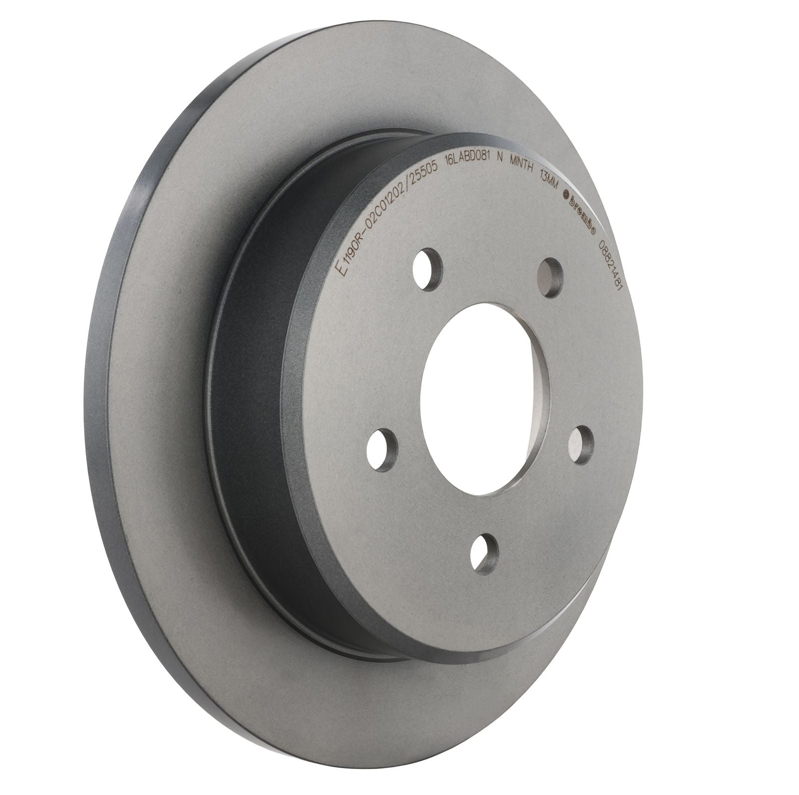 PRIME UV Coated Rear Disc Brake Rotor - 08.8214.81_27