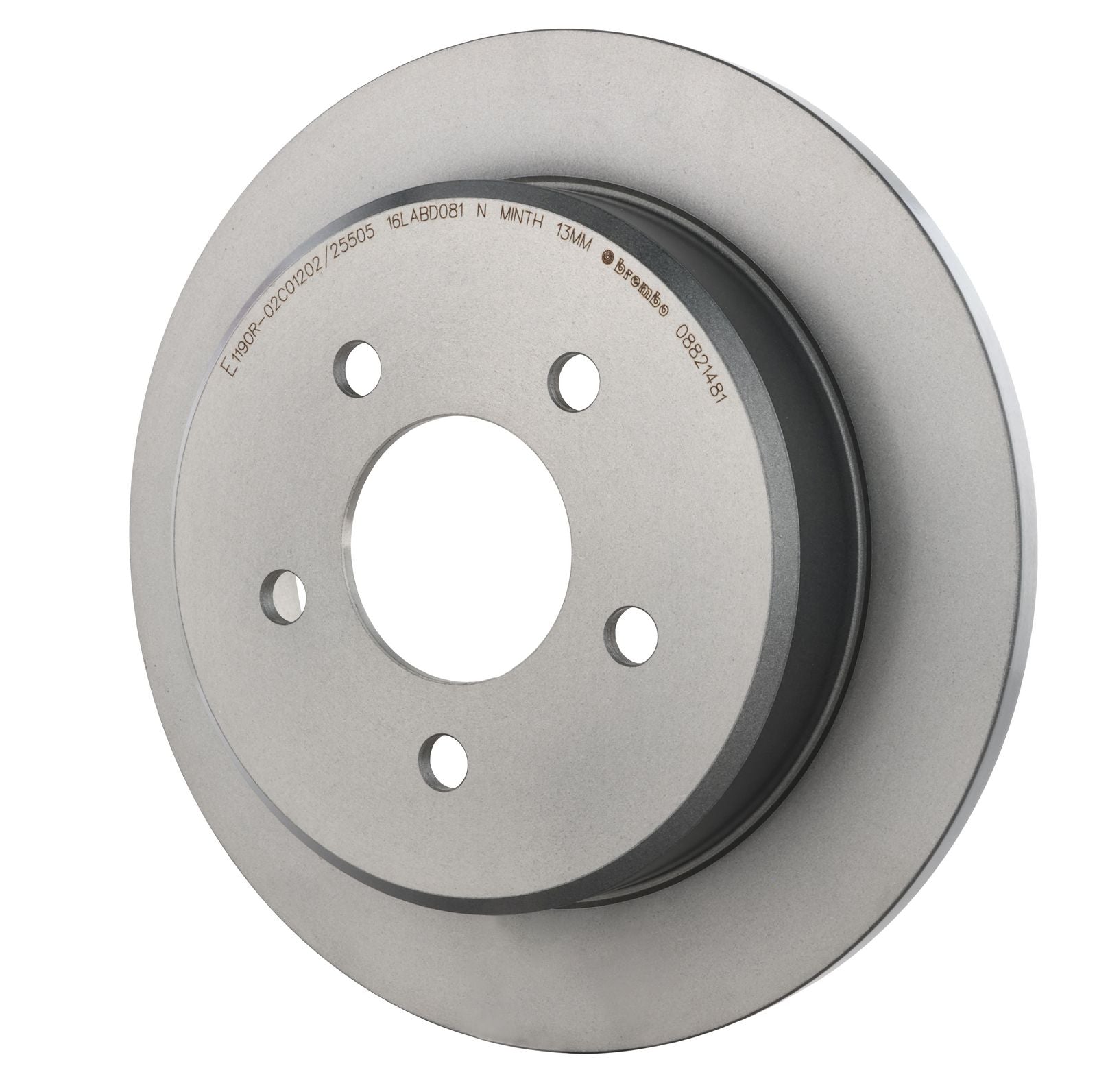 PRIME UV Coated Rear Disc Brake Rotor - 08.8214.81_08