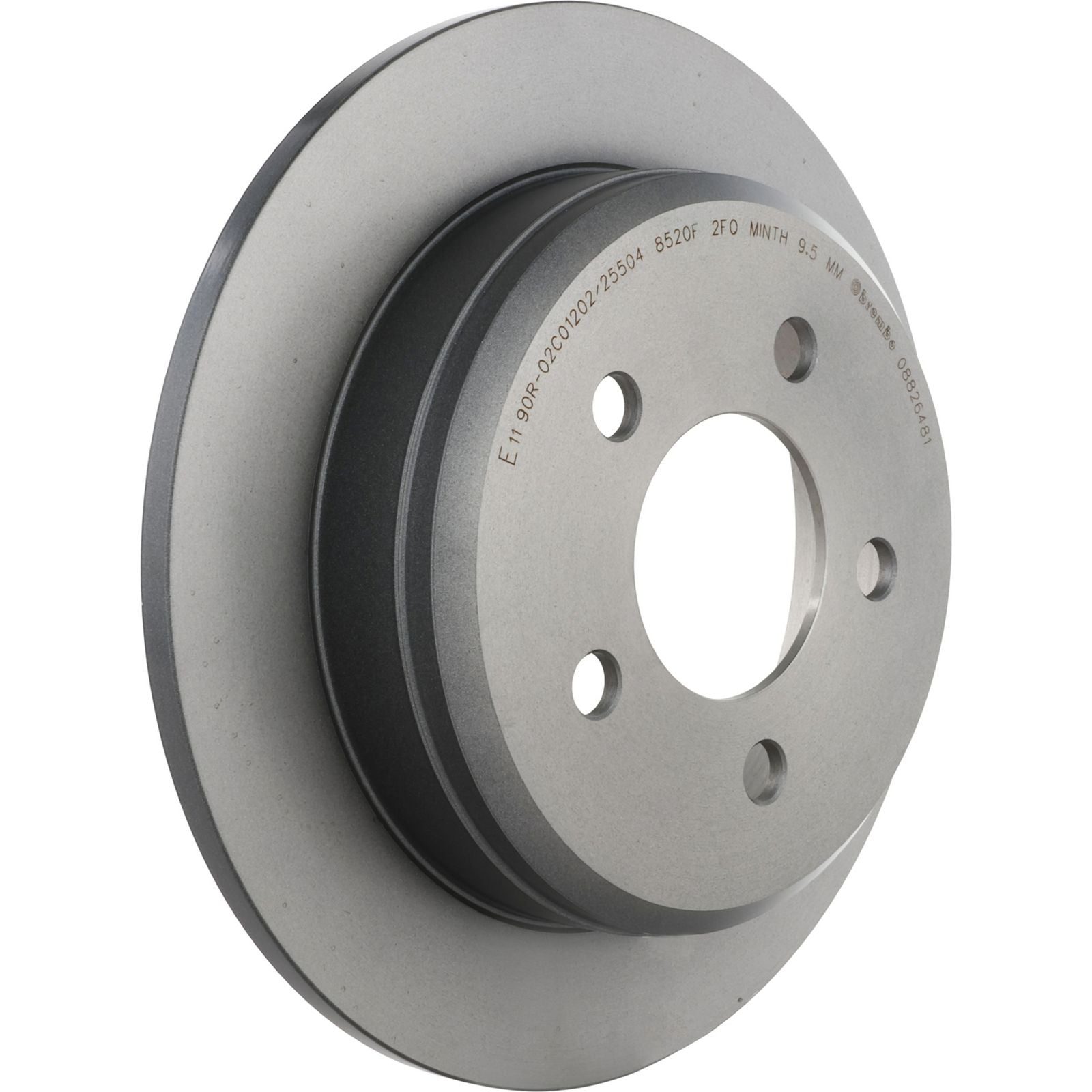 PRIME UV Coated Rear Disc Brake Rotor - 08.8264.81_04