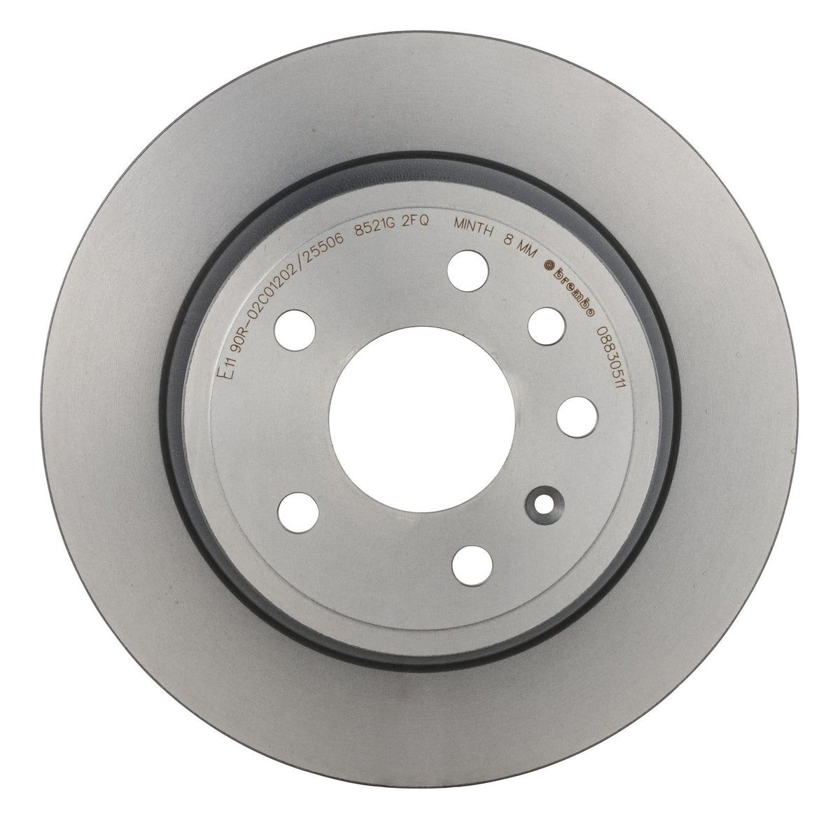 PRIME UV Coated Rear Disc Brake Rotor - 08.8305.11_07