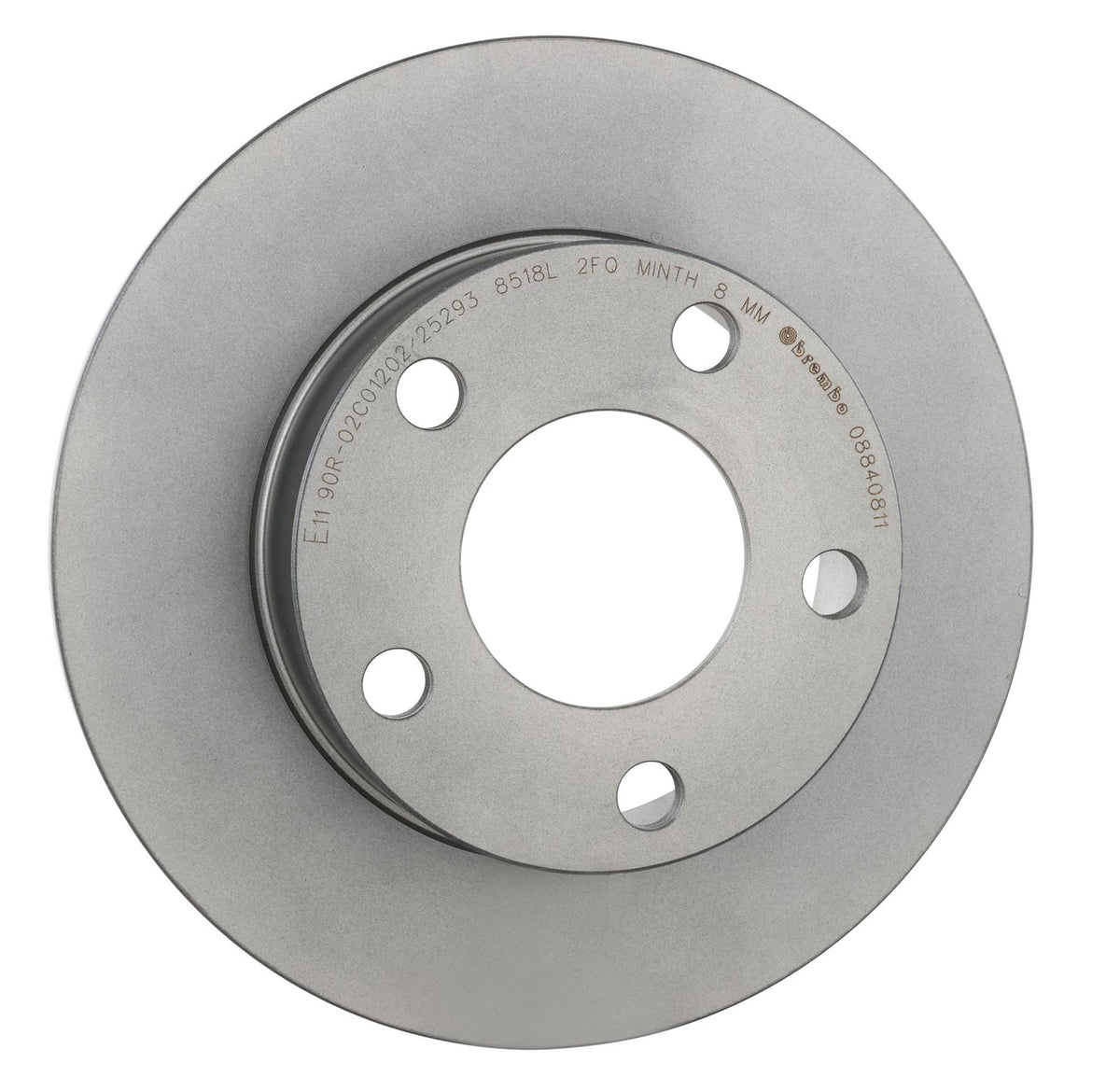 PRIME UV Coated Rear Disc Brake Rotor - 08.8408.11_30