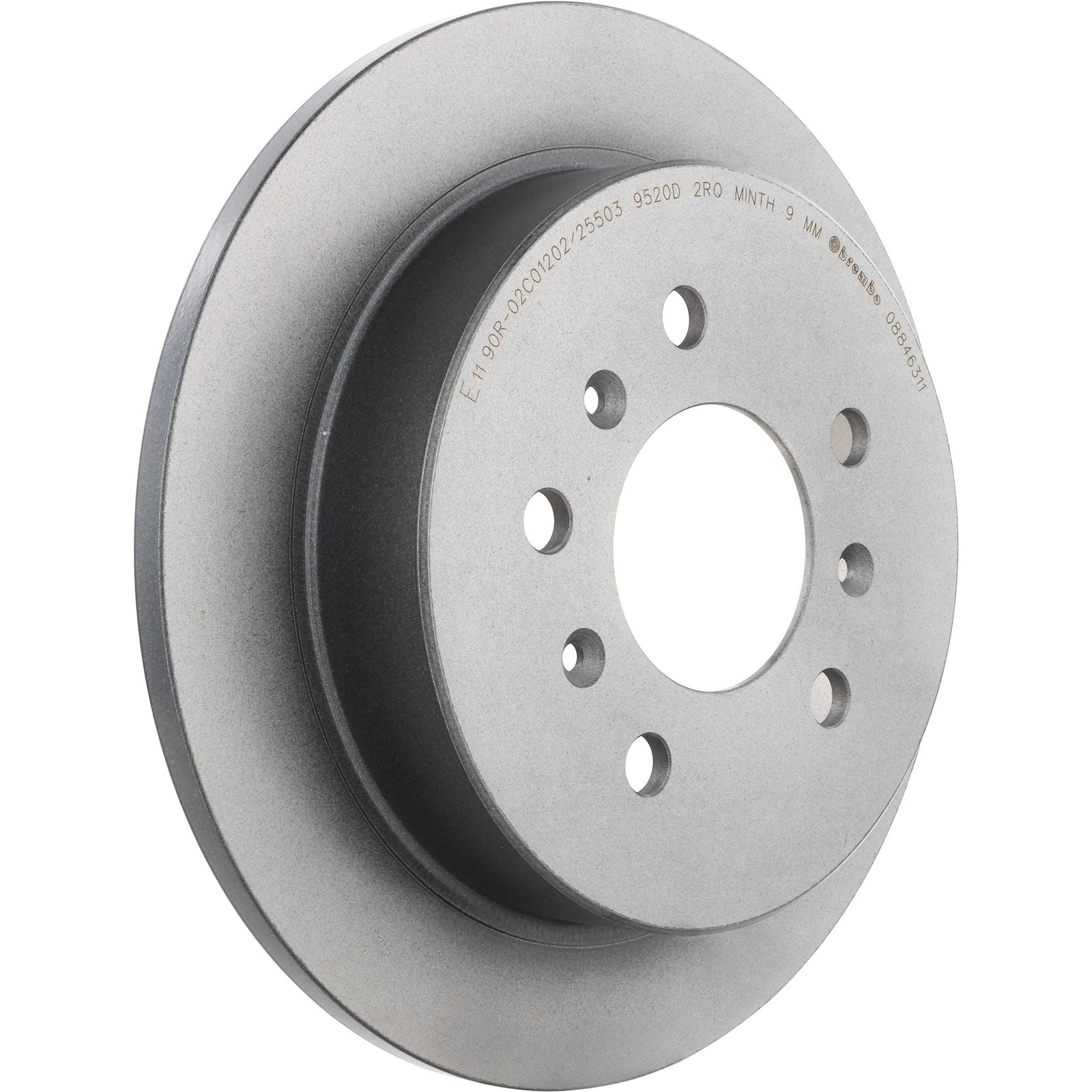 PRIME UV Coated Rear Disc Brake Rotor - 08.8463.11_01