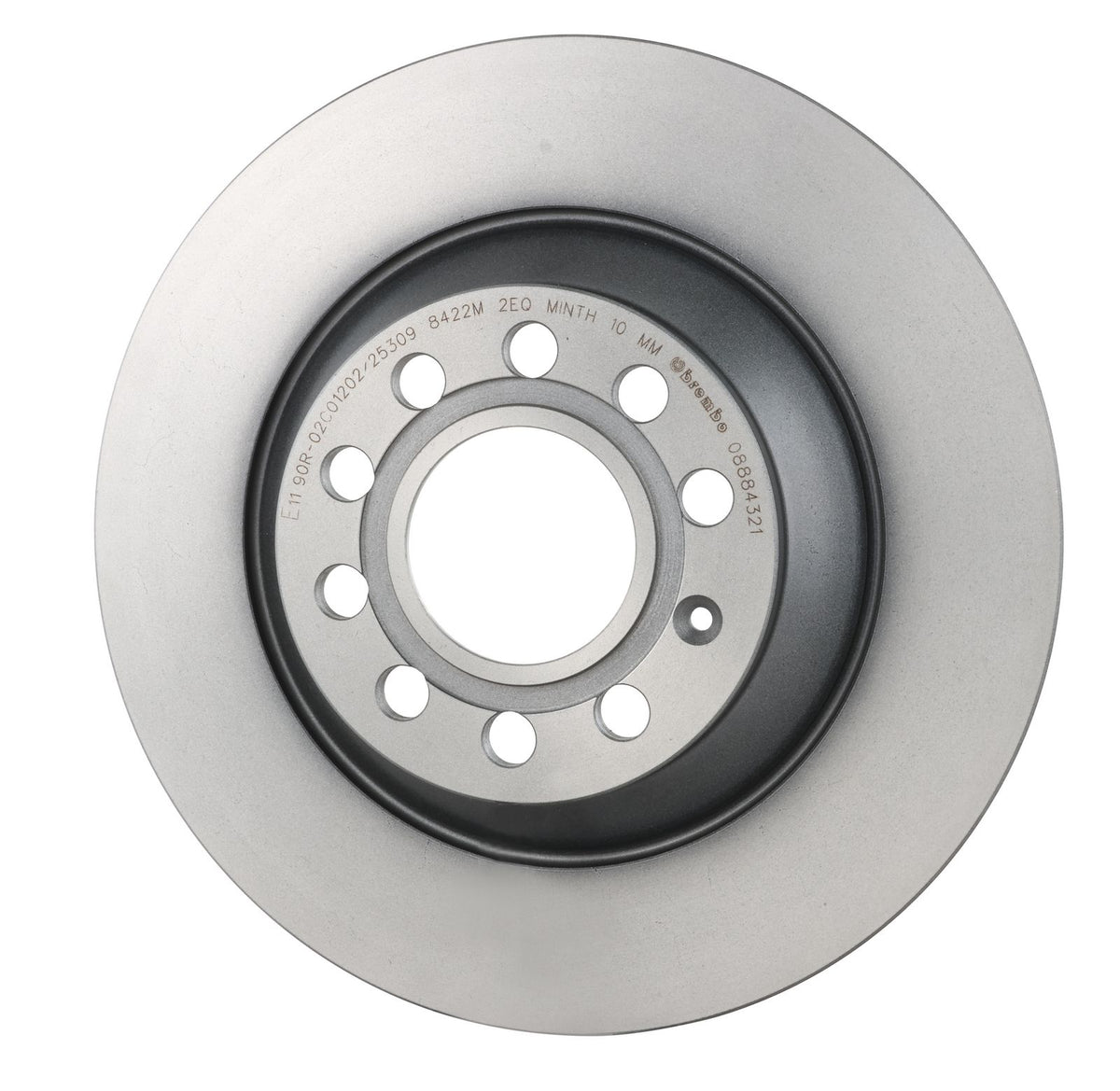 PRIME UV Coated Rear Disc Brake Rotor - 08.8843.21_08