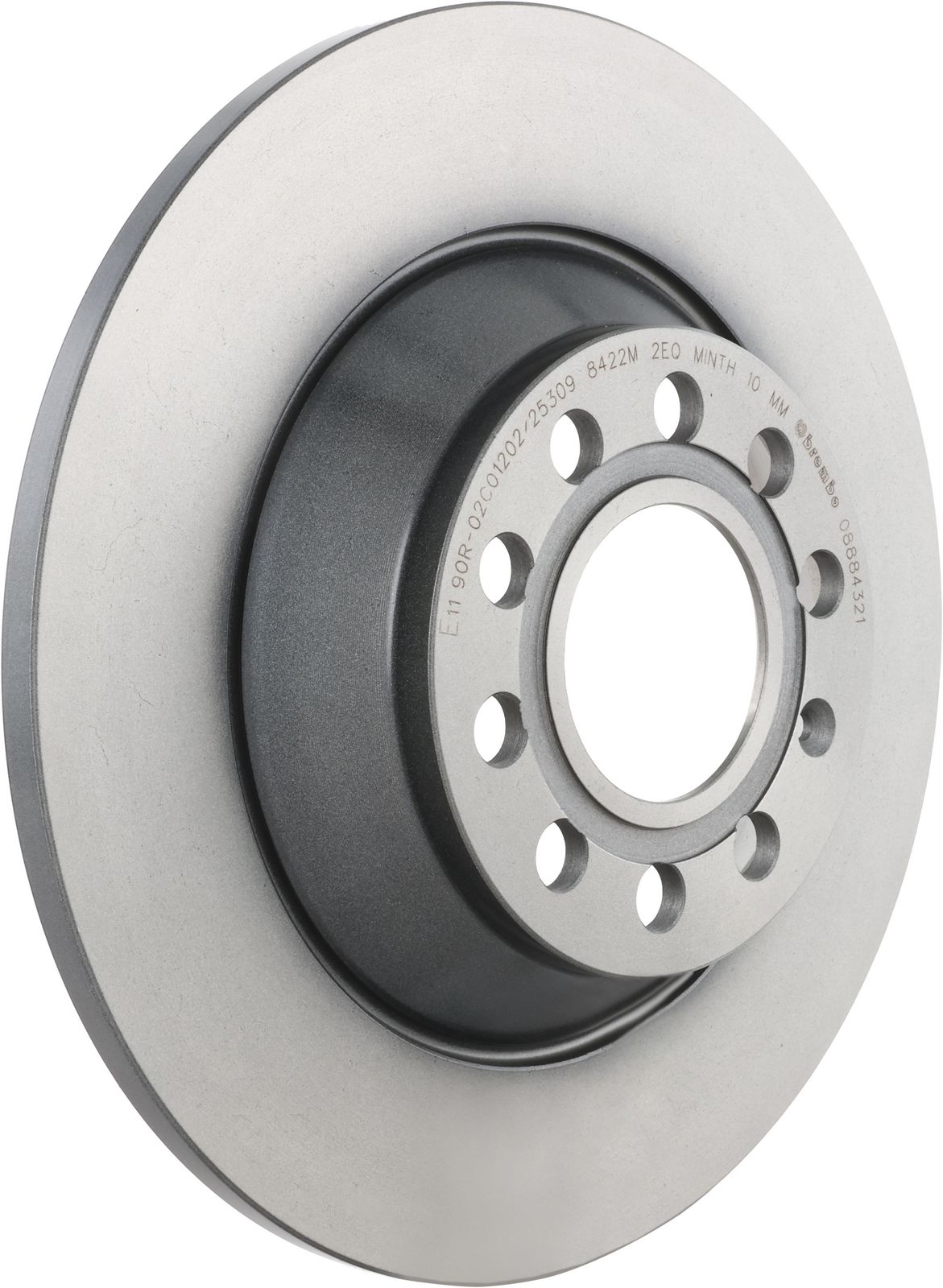 PRIME UV Coated Rear Disc Brake Rotor - 08.8843.21_01
