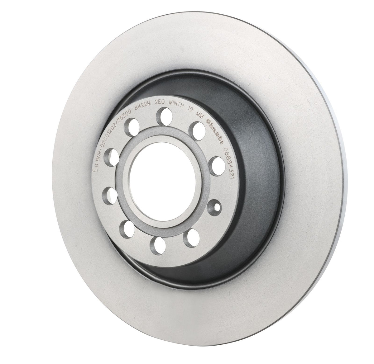 PRIME UV Coated Rear Disc Brake Rotor - 08.8843.21_09