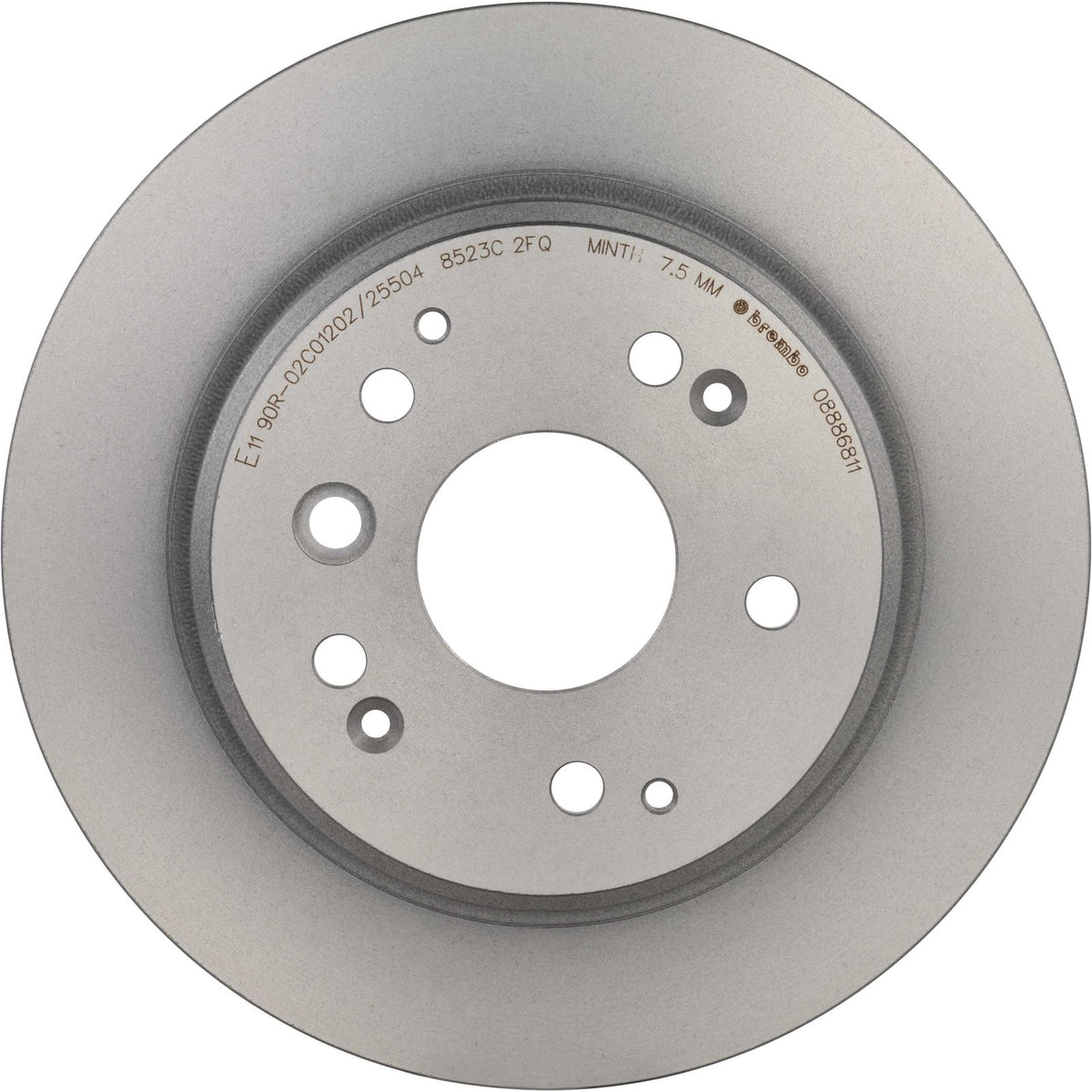 PRIME UV Coated Rear Disc Brake Rotor - 08.8868.11_28