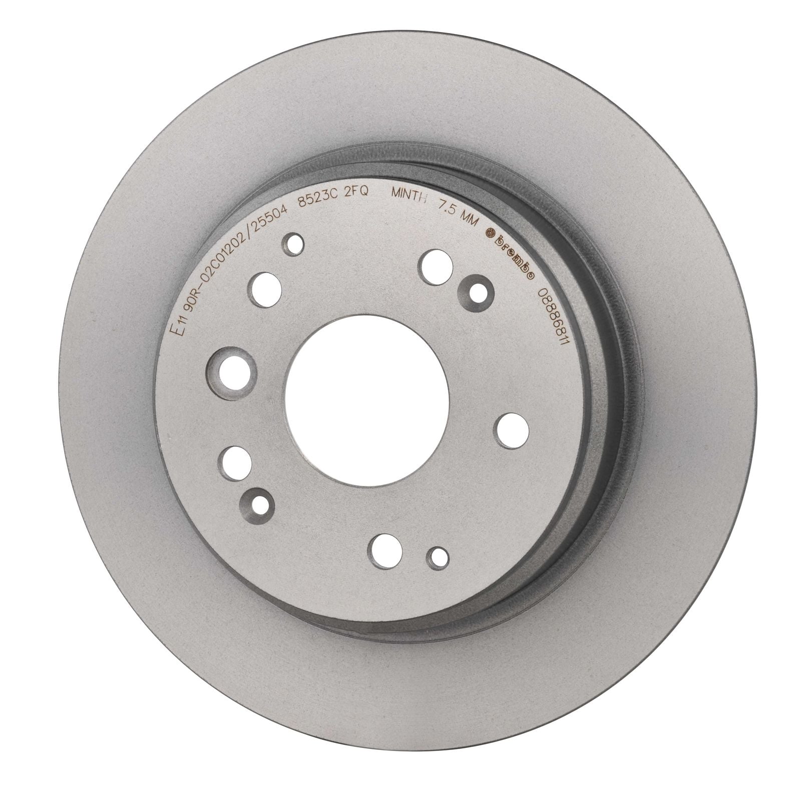 PRIME UV Coated Rear Disc Brake Rotor - 08.8868.11_03