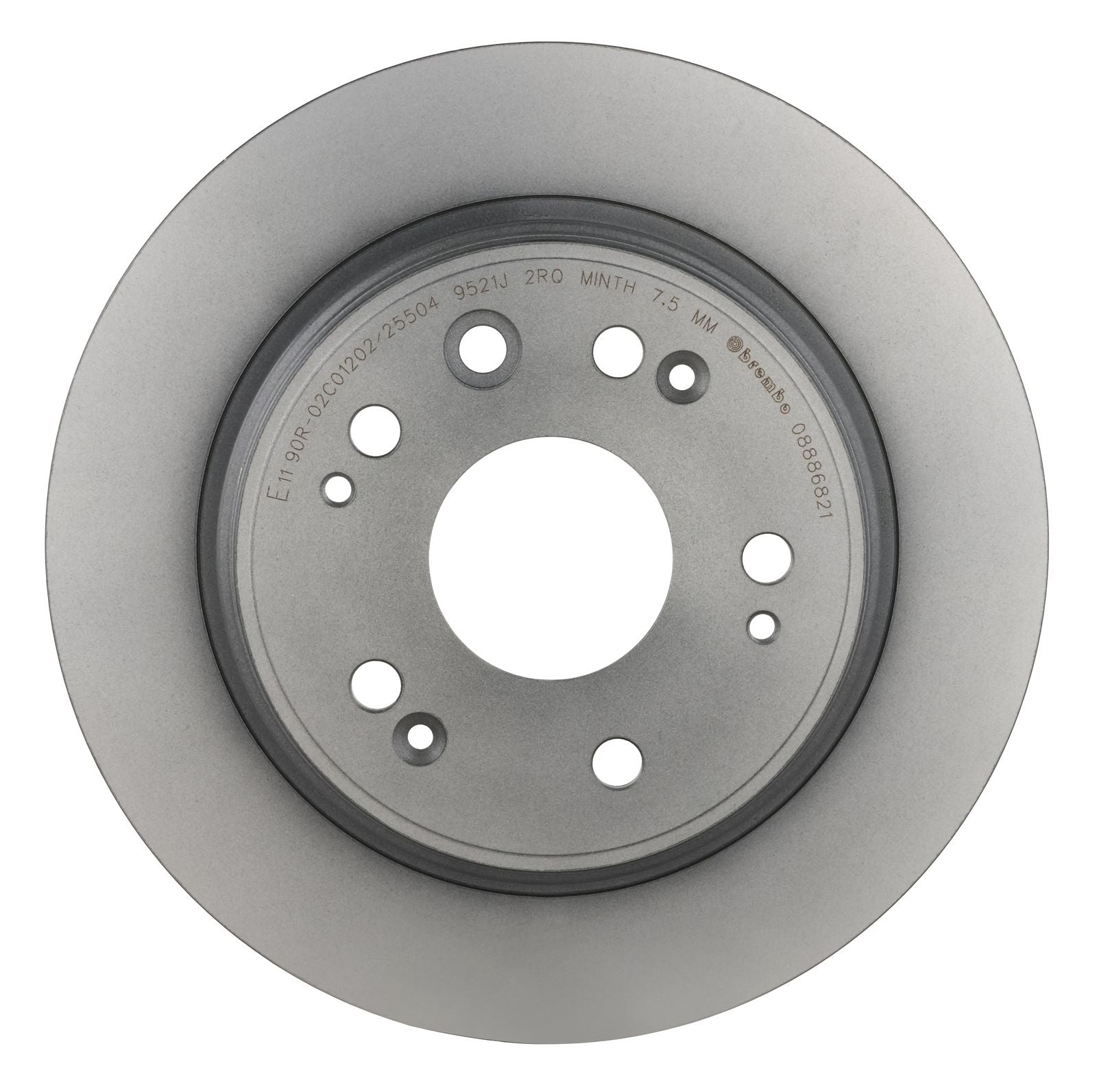 PRIME UV Coated Rear Disc Brake Rotor - 08.8868.21_02