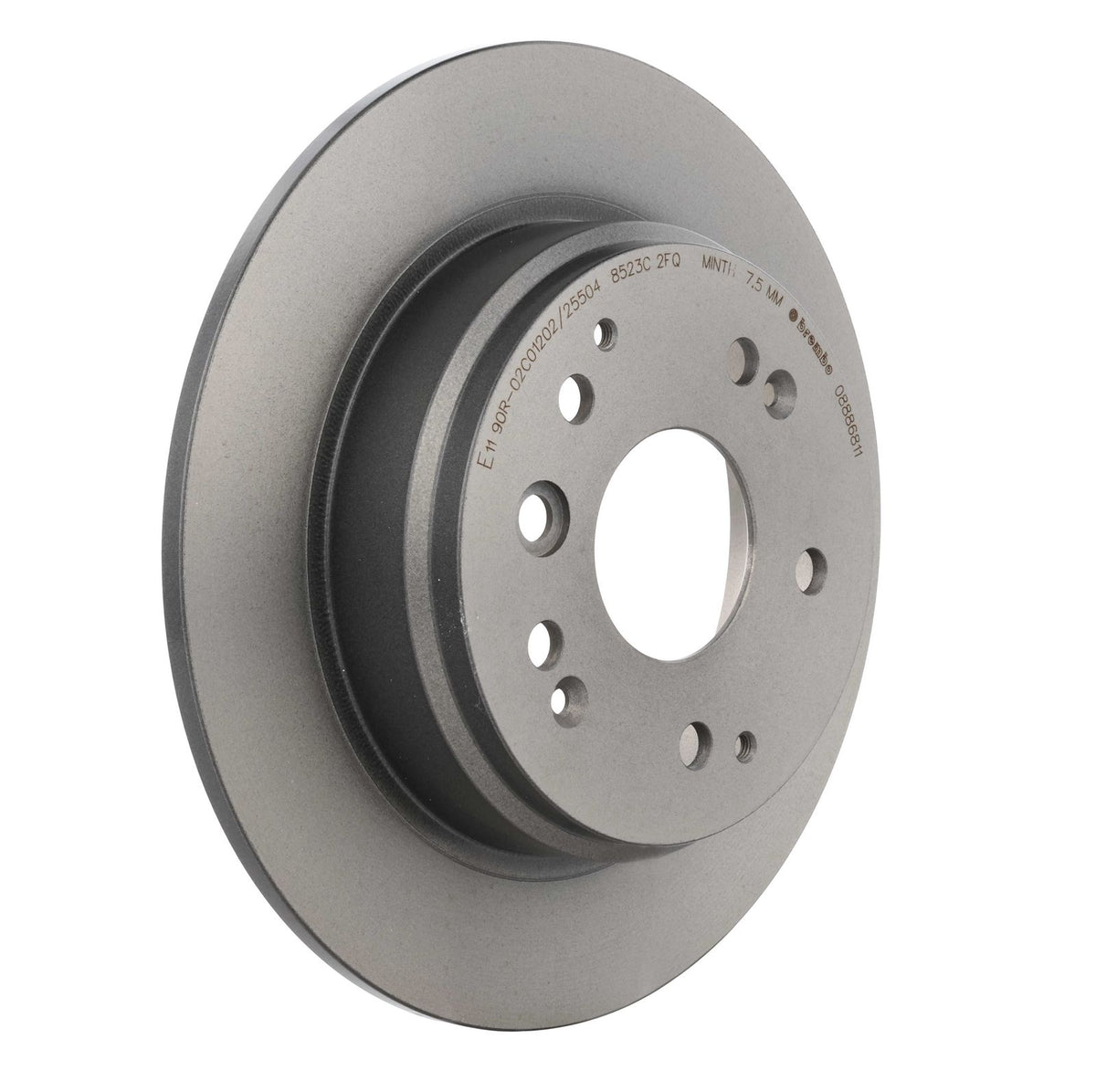 PRIME UV Coated Rear Disc Brake Rotor - 08.8868.11_23