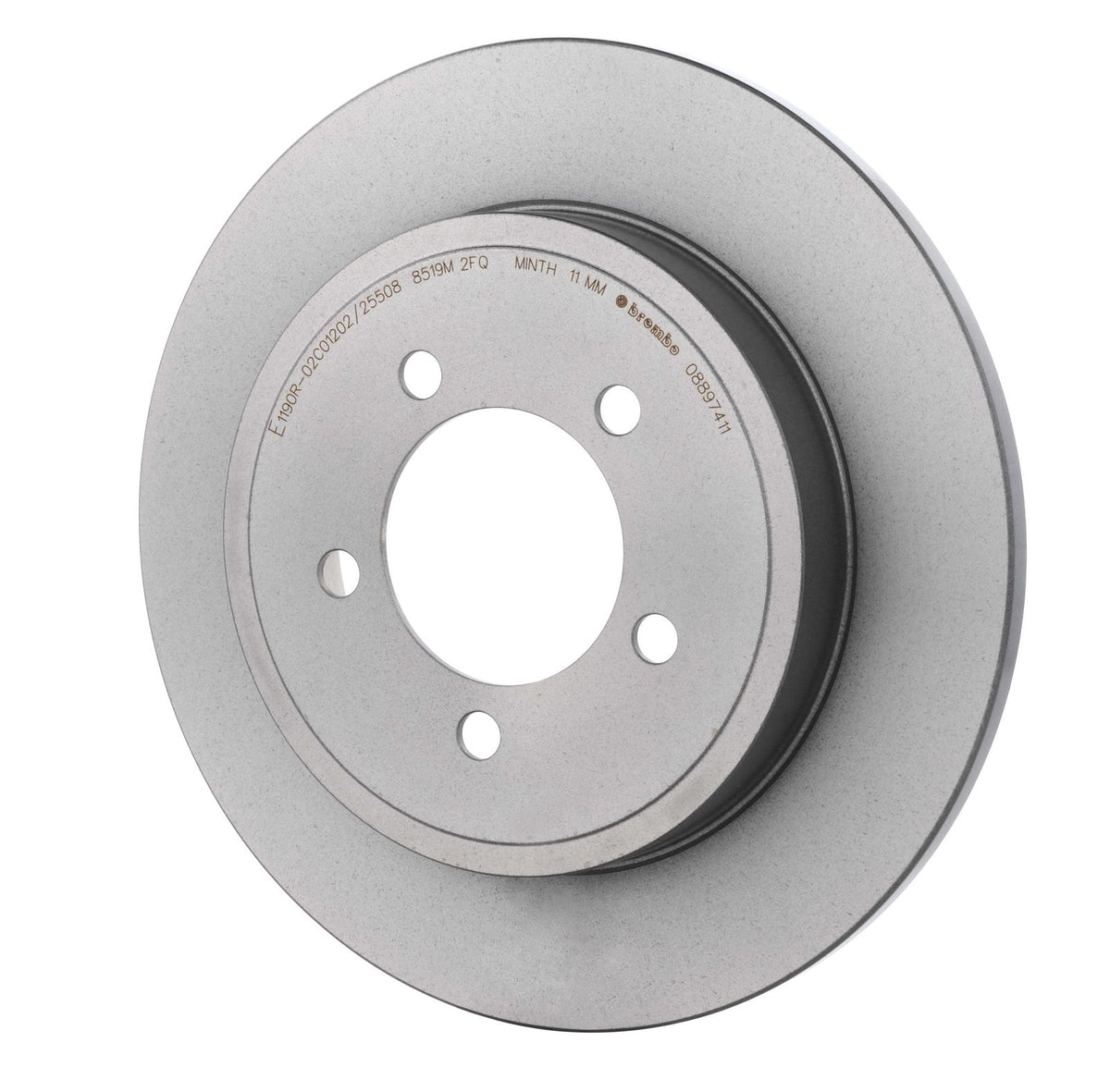 PRIME UV Coated Rear Disc Brake Rotor - 08.8974.11_09