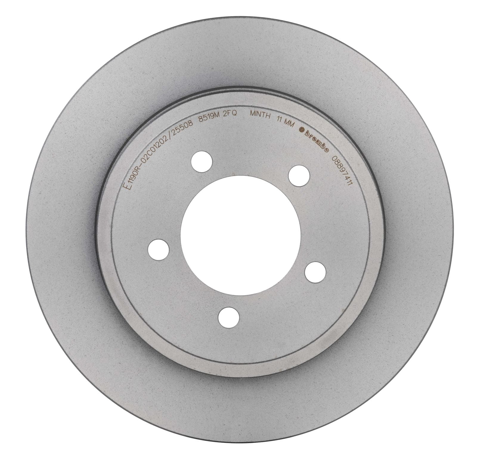 PRIME UV Coated Rear Disc Brake Rotor - 08.8974.11_07