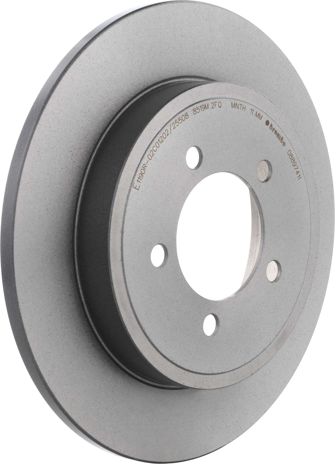 PRIME UV Coated Rear Disc Brake Rotor - 08.8974.11_01
