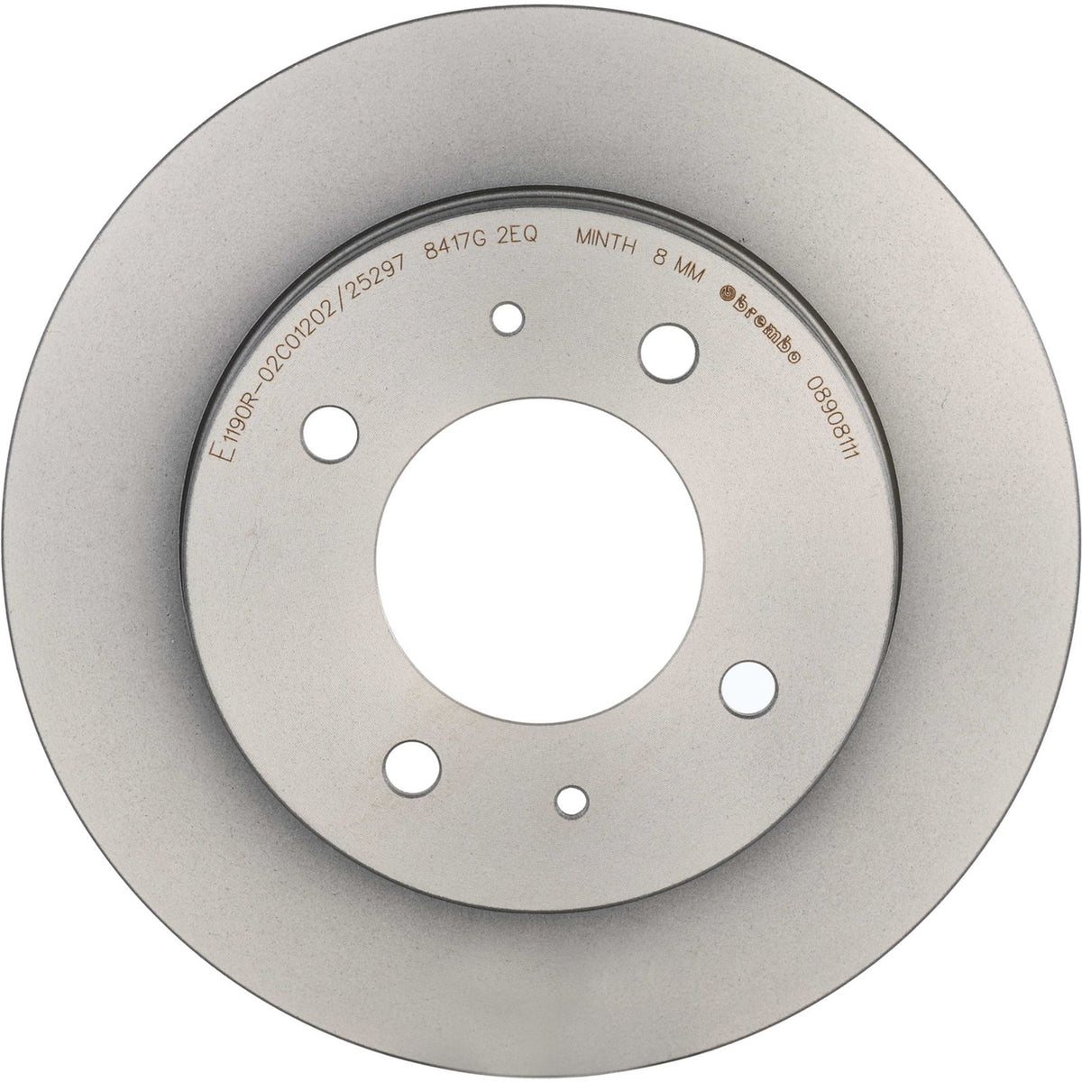 PRIME UV Coated Rear Disc Brake Rotor - 08.9081.11_02