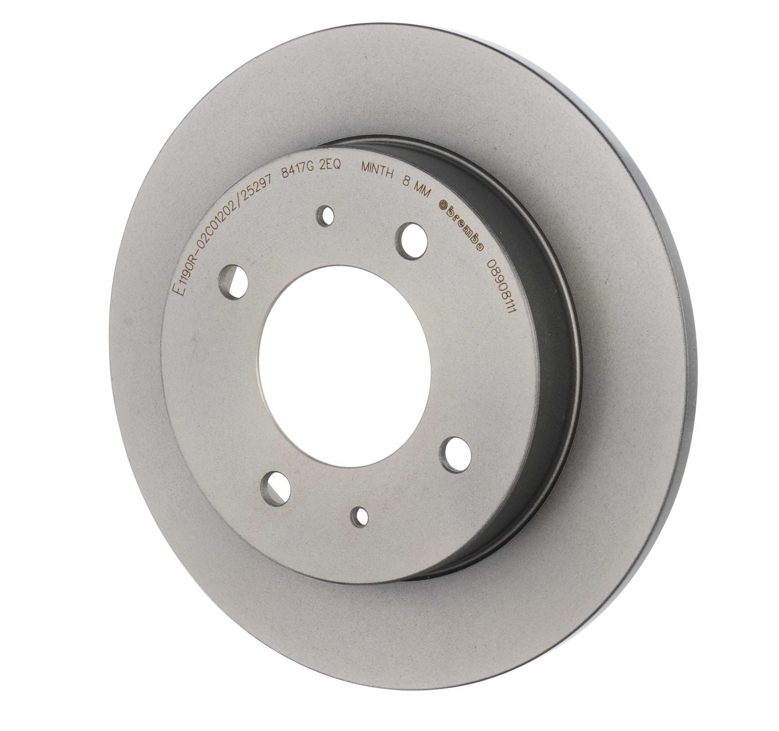 PRIME UV Coated Rear Disc Brake Rotor - 08.9081.11_08